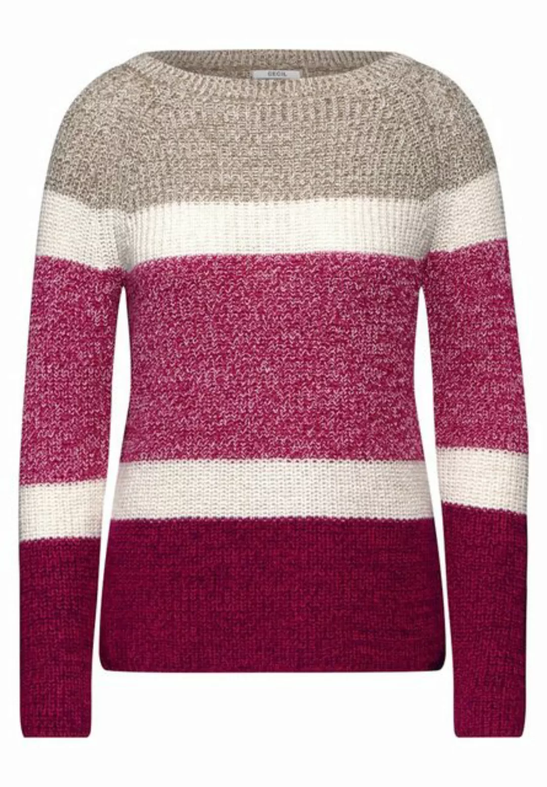 Cecil Strickpullover Cecil / Da.Strick / MoulinÃ© stripe Pullover günstig online kaufen