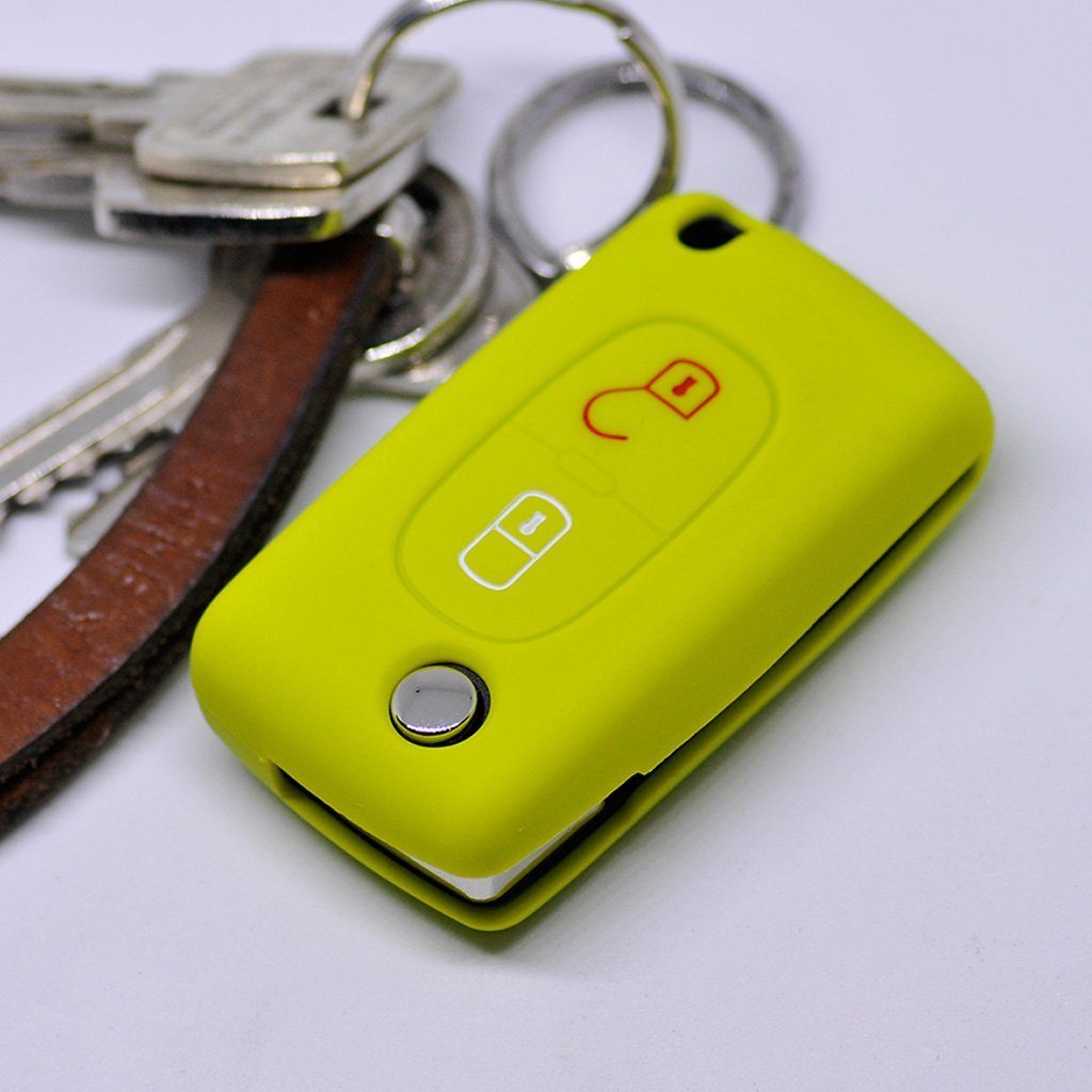 mt-key Schlüsseltasche Autoschlüssel Softcase Silikon Schutzhülle günstig online kaufen