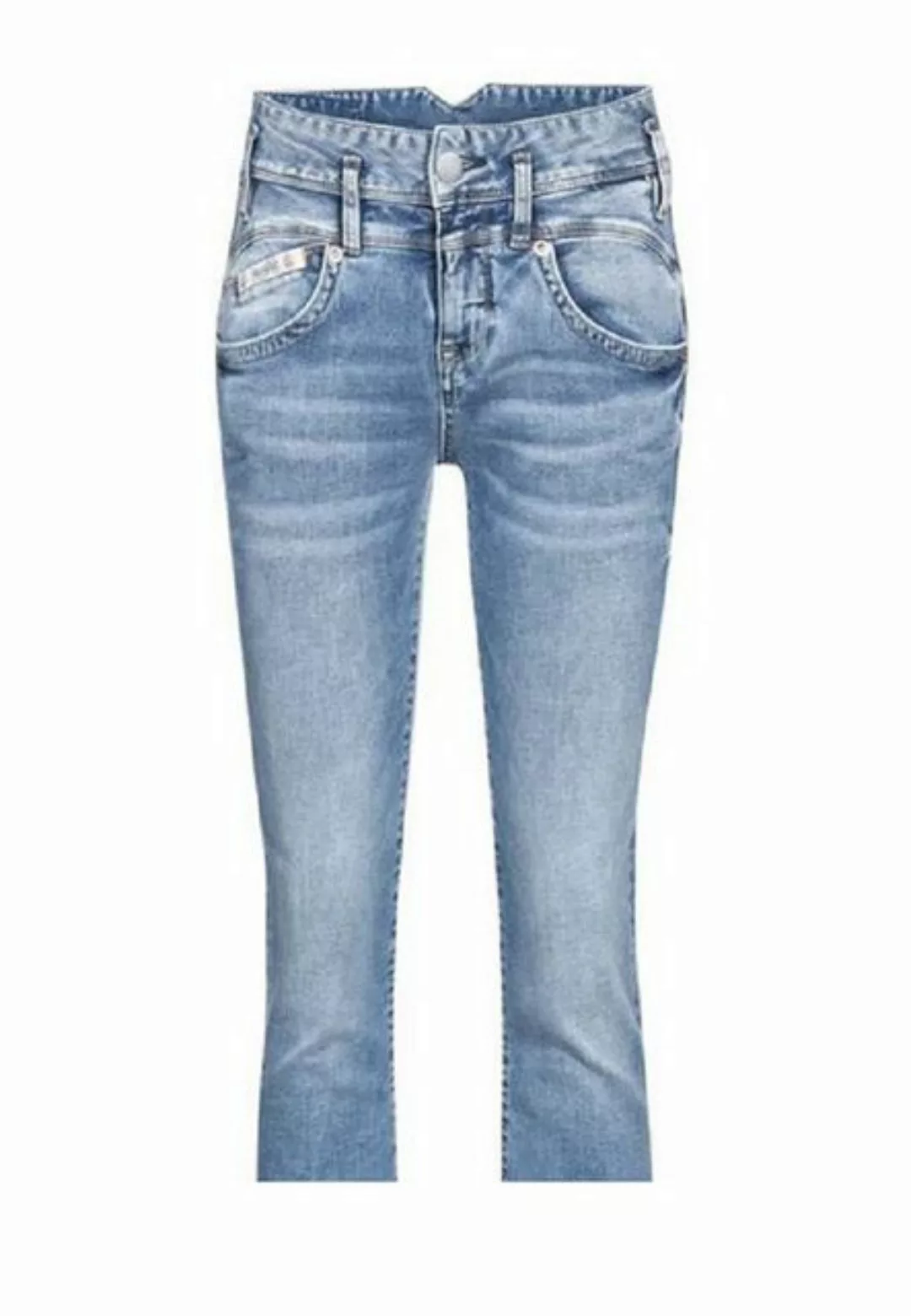 Herrlicher Stretch-Jeans PITCH Slim 5303 Organic Powerstretch Röhrenjeans günstig online kaufen