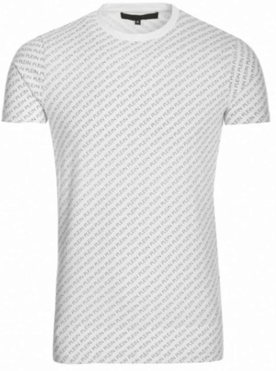 PHILIPP PLEIN T-Shirt Multi Logo Slim fit Verpackt in einer Geschenkbox mit günstig online kaufen