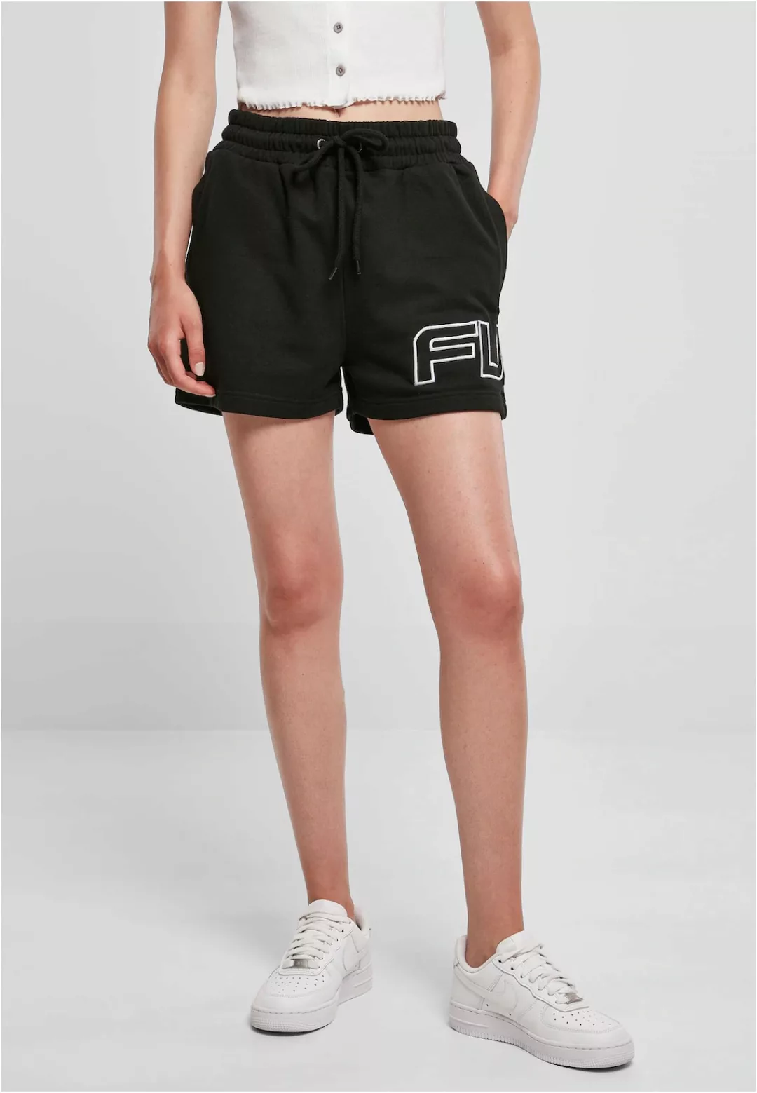 Fubu Stoffhose "Damen FW222-018-2, Corporate Sweat Shorts black", (1 tlg.) günstig online kaufen