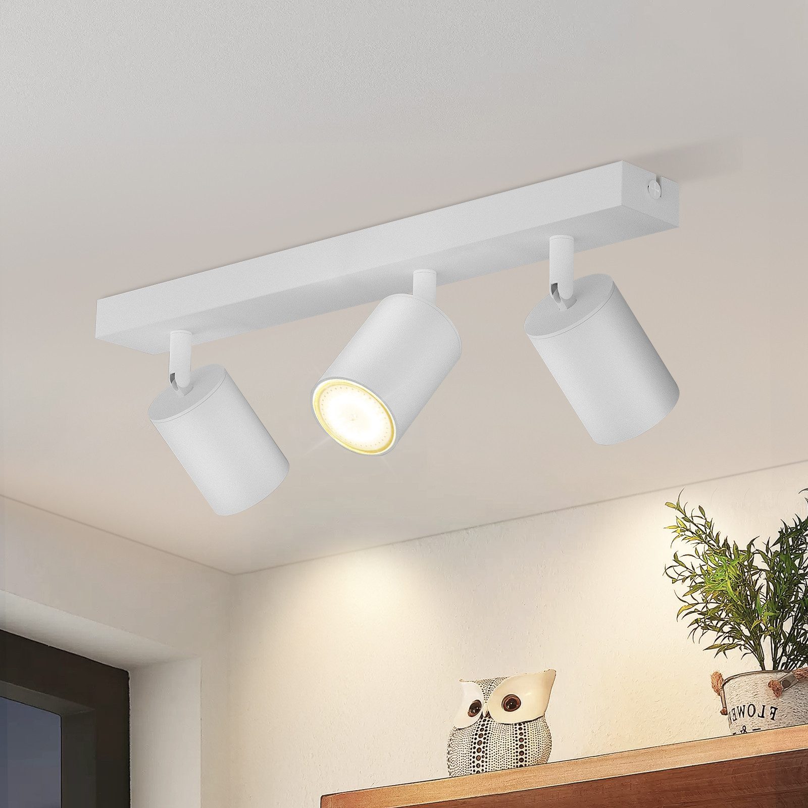 Nettlife Deckenstrahler Schwarz 2/3/4 Flammig GU10 günstig online kaufen