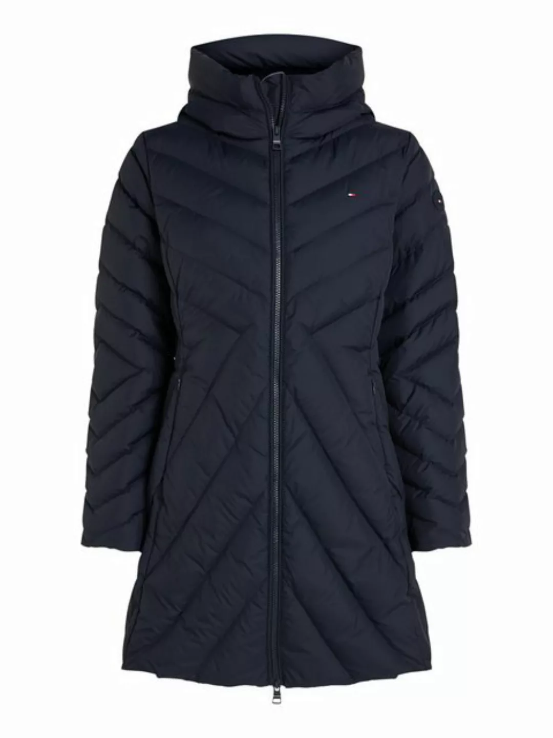 Tommy Hilfiger Steppmantel CHEVRON MW PADDED COAT mit mittelstarker Wattier günstig online kaufen