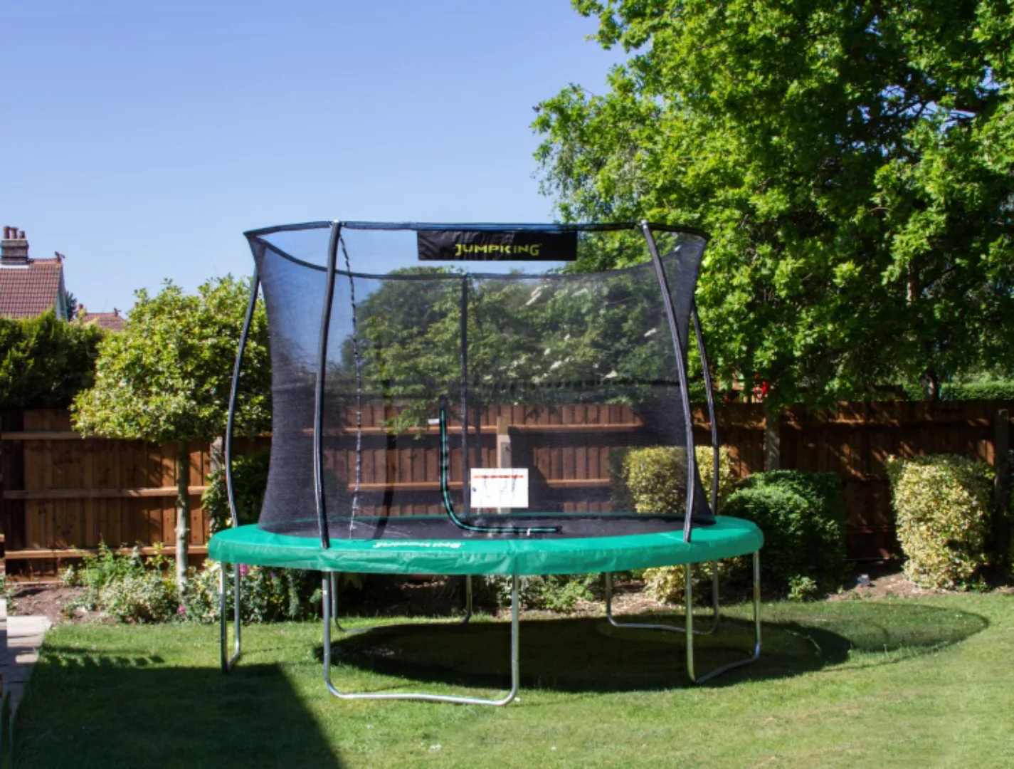 Trampolin Mit Sicherheitsnetz Jumppod Classic 305 Cm Grün günstig online kaufen