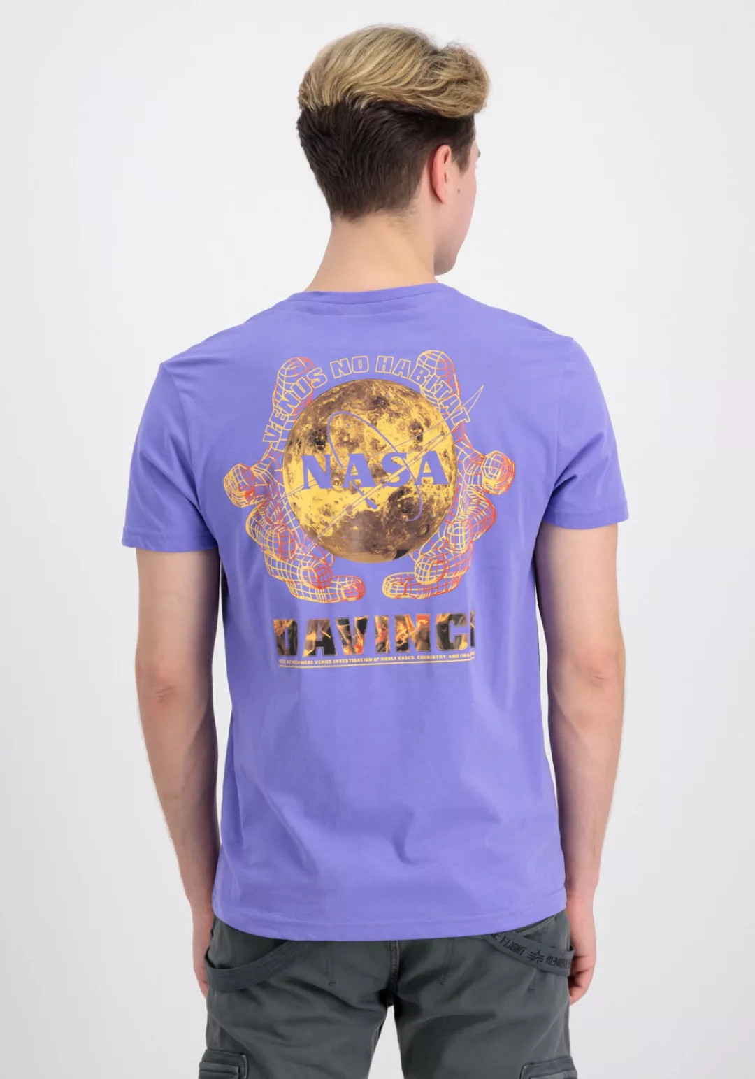 Alpha Industries T-Shirt "NASA Davinci T-Shirt T-Shirt" günstig online kaufen