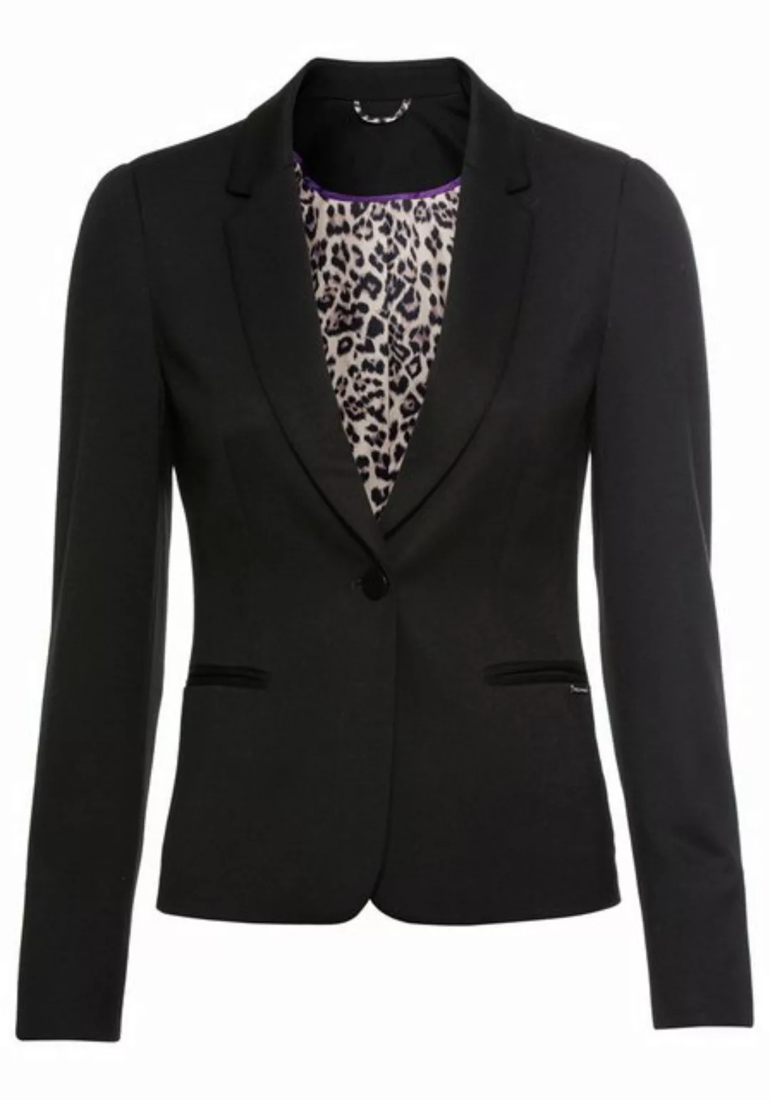 Bruno Banani Jerseyblazer Leoprint-Futter günstig online kaufen