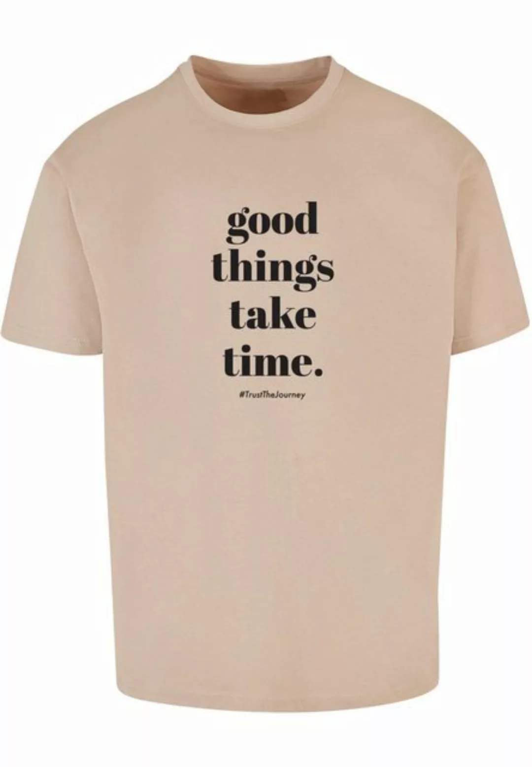 Merchcode T-Shirt Merchcode Herren Good Things Take Time Heavy Oversize Tee günstig online kaufen