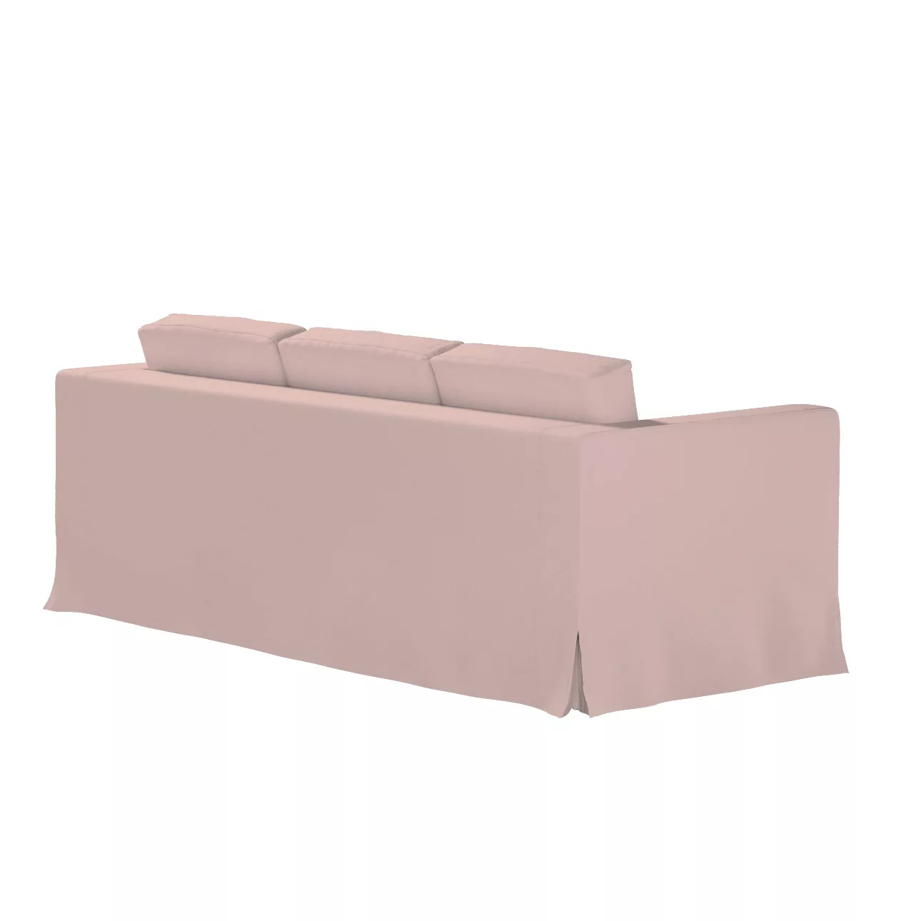 Bezug für Karlanda 3-Sitzer Sofa nicht ausklappbar, lang, rosa, Bezug für S günstig online kaufen