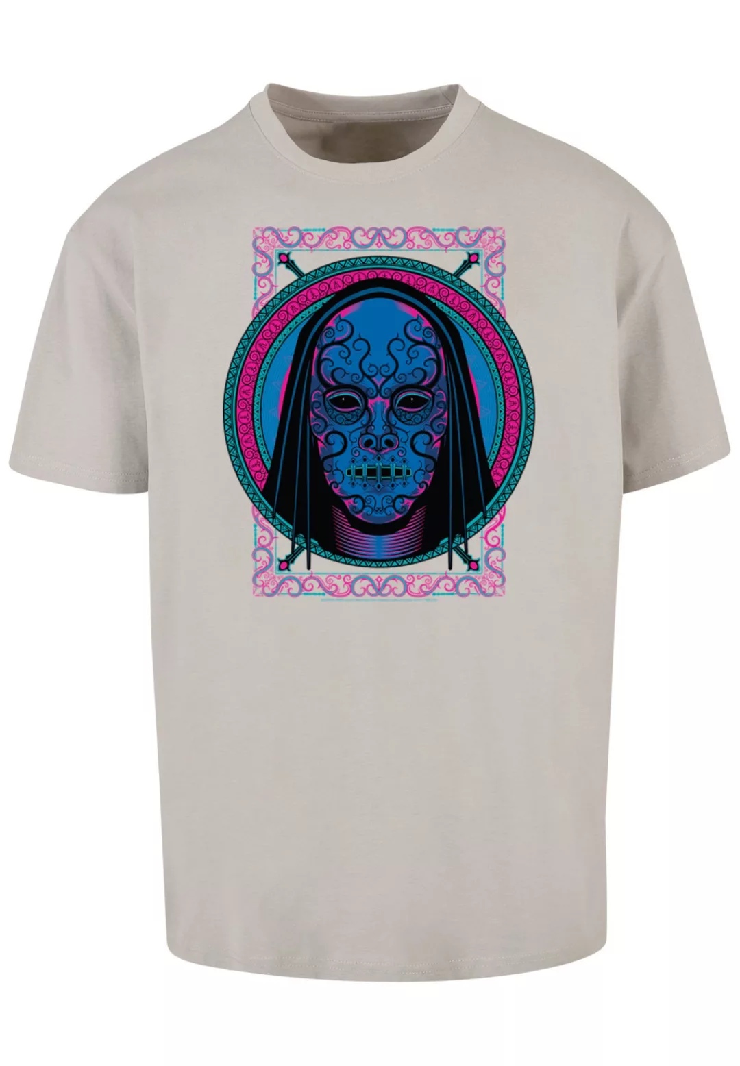 F4NT4STIC T-Shirt "Harry Potter Neon Death Eater Mask", Print günstig online kaufen