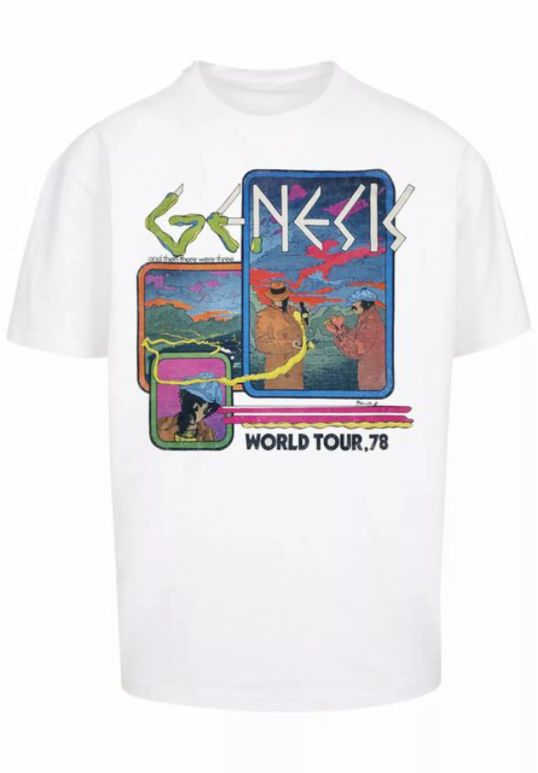 F4NT4STIC T-Shirt "Genesis Rock Music Band World Tour 78", Print günstig online kaufen