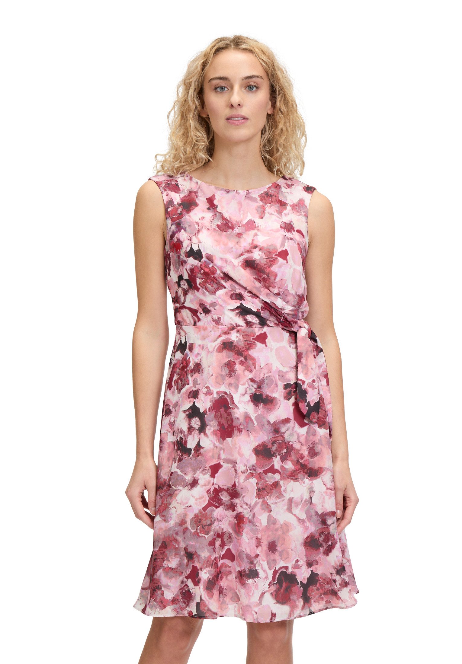 Vera Mont Cocktailkleid "Vera Mont Damen Cocktailkleid mit Bindegürtel", Dr günstig online kaufen