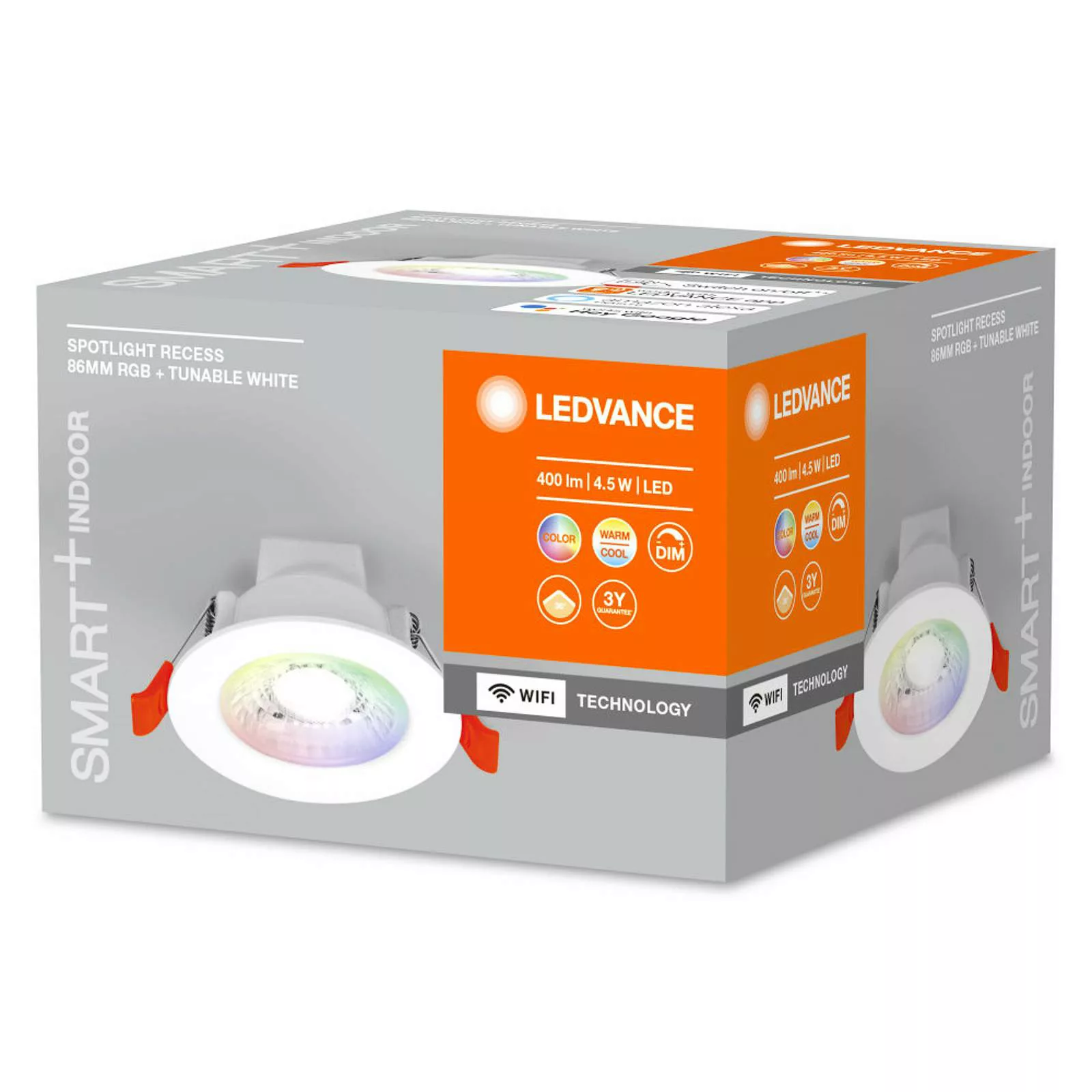 LEDVANCE SMART+ WiFi Spot LED-Einbaustrahler, 100° günstig online kaufen