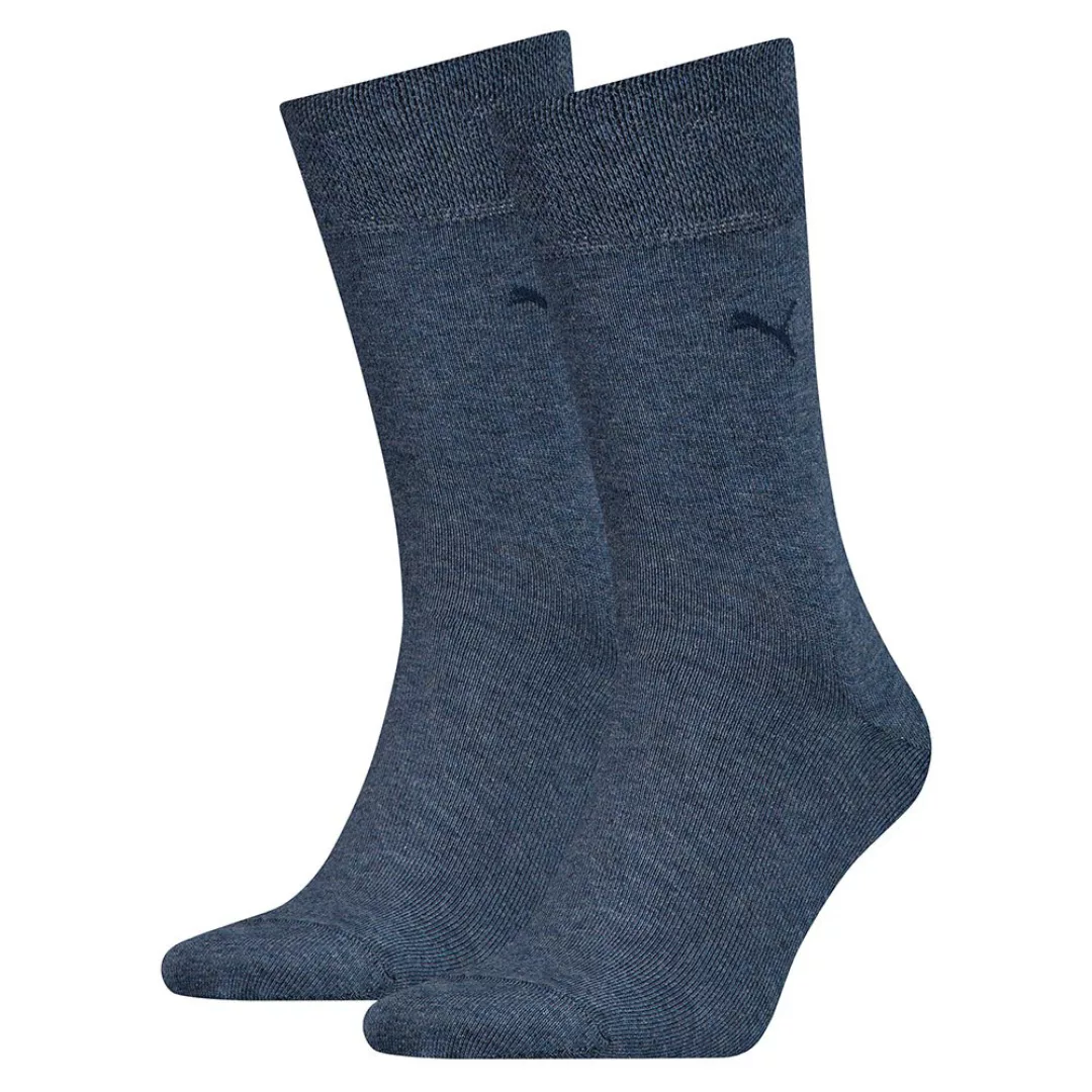 Puma Classic Piquee Socken 2 Paare EU 39-42 Denim Blue günstig online kaufen