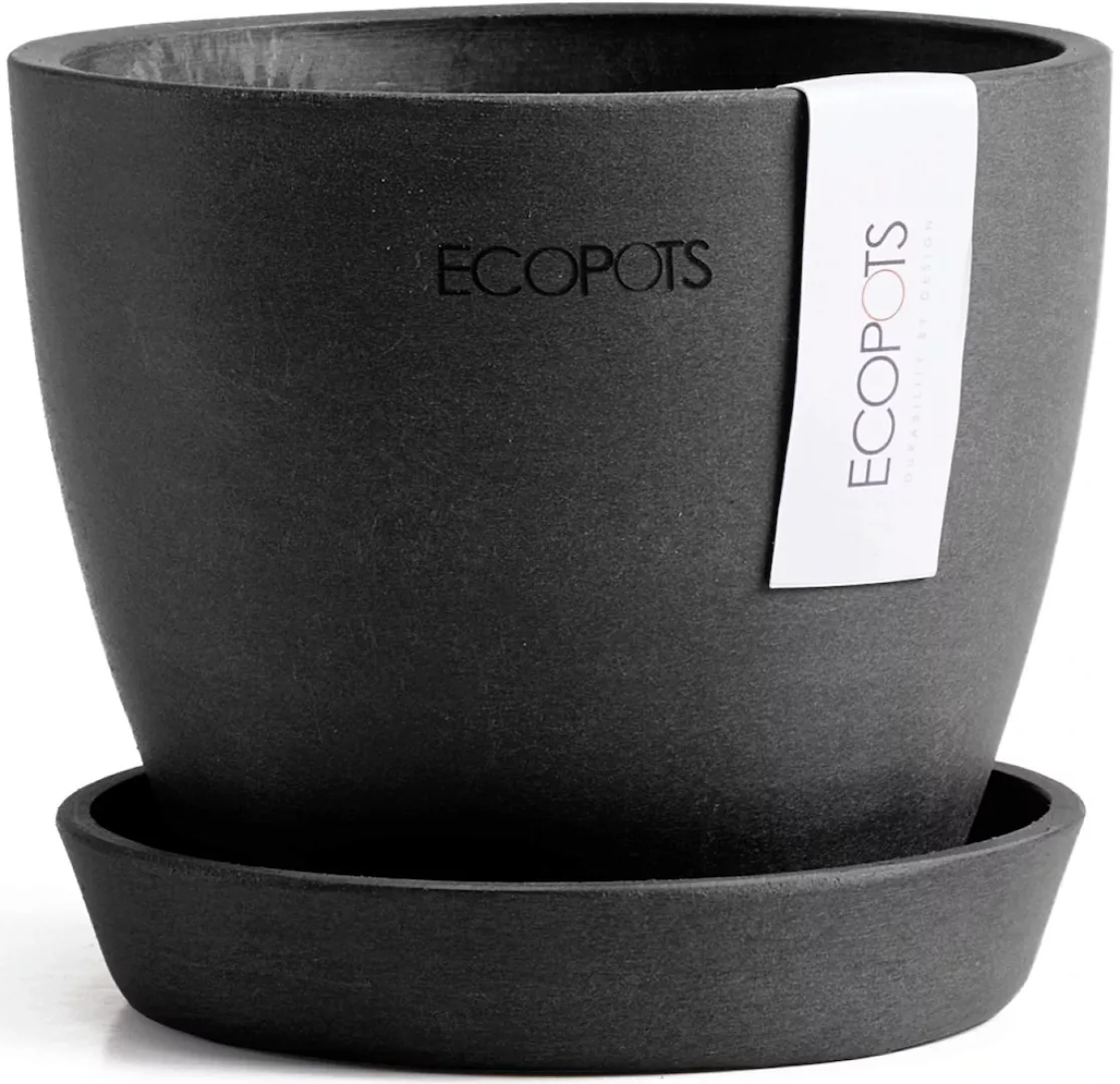 ECOPOTS Blumentopf "Antwerp Mini 11 Dunkelgrau", für den Innenbereich günstig online kaufen