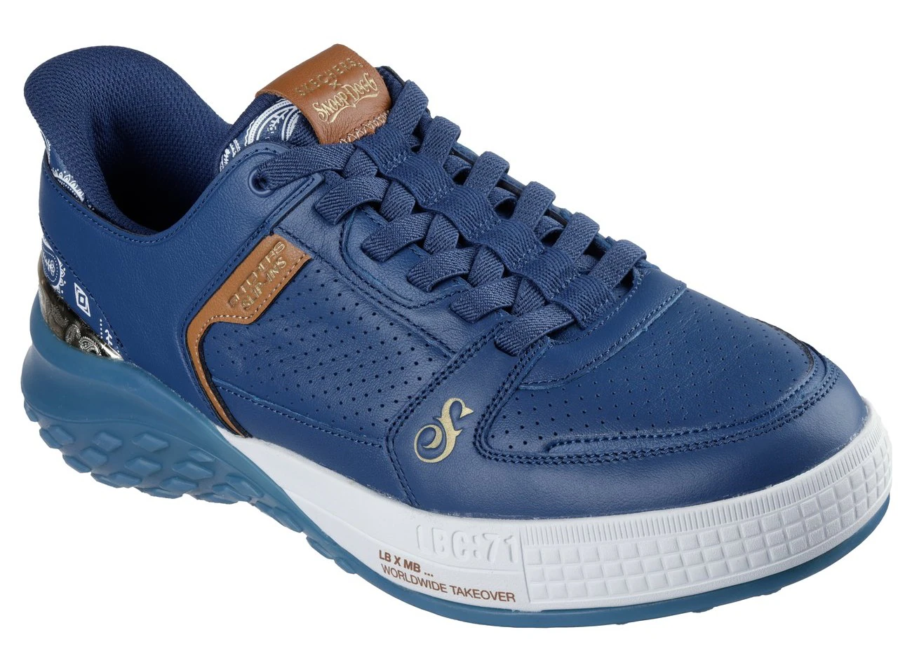 Skechers Slip-On Sneaker "SIZZLE-SNOOP SIZZLE SLIP-INS PAISLEY", Snoop Dogg günstig online kaufen