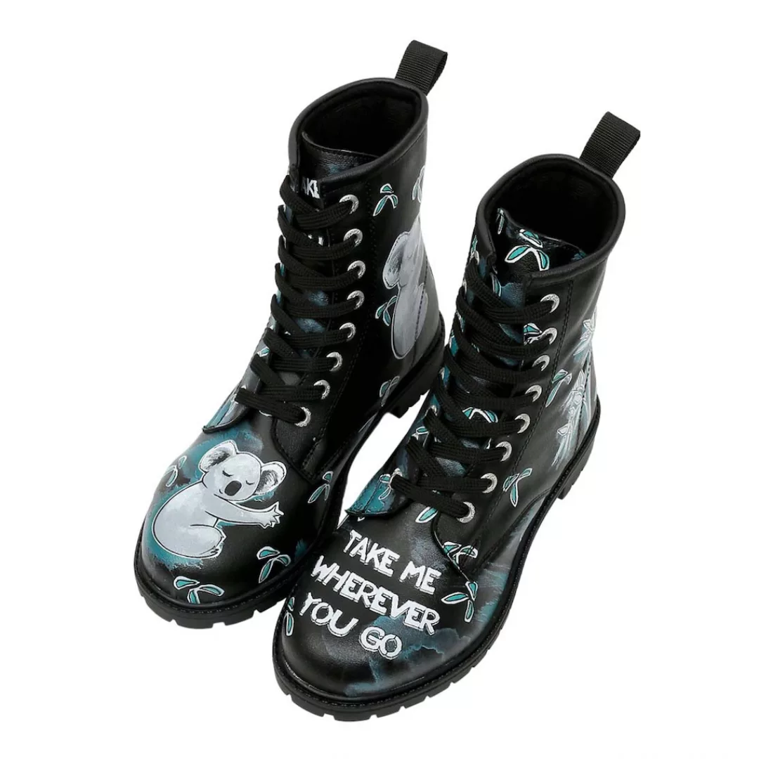 DOGO Schnürboots "Damen Boots Koala Hug Vegan Damen Boots / Female", Vegan günstig online kaufen