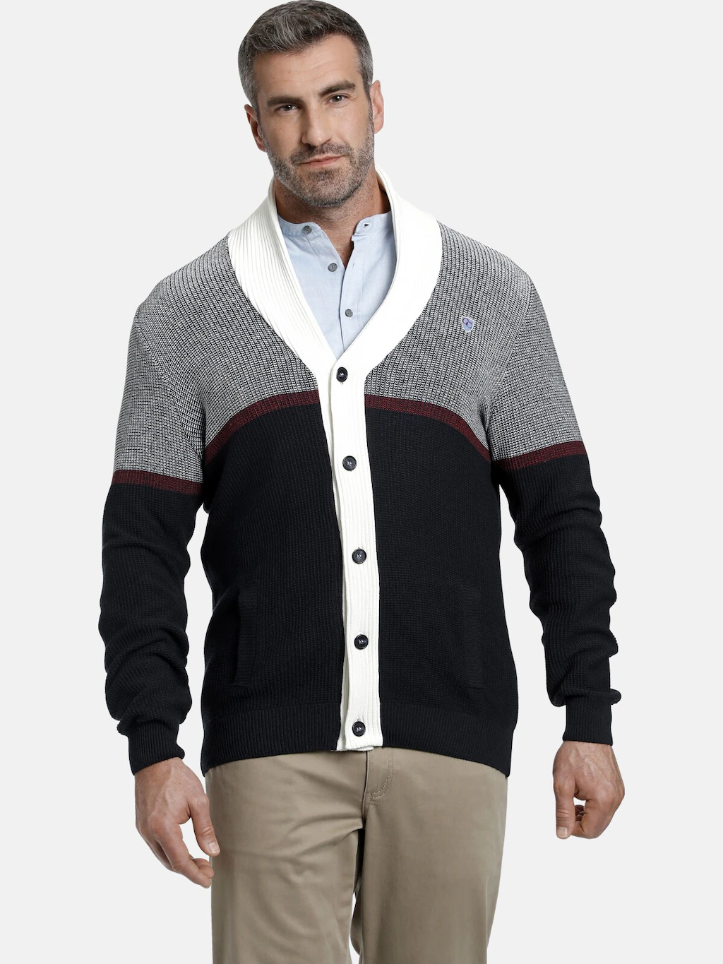 Charles Colby Strickjacke "Strickjacke DUKE FAYN" günstig online kaufen