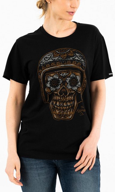 Rokker T-Shirt La Catrina Damen T-Shirt günstig online kaufen