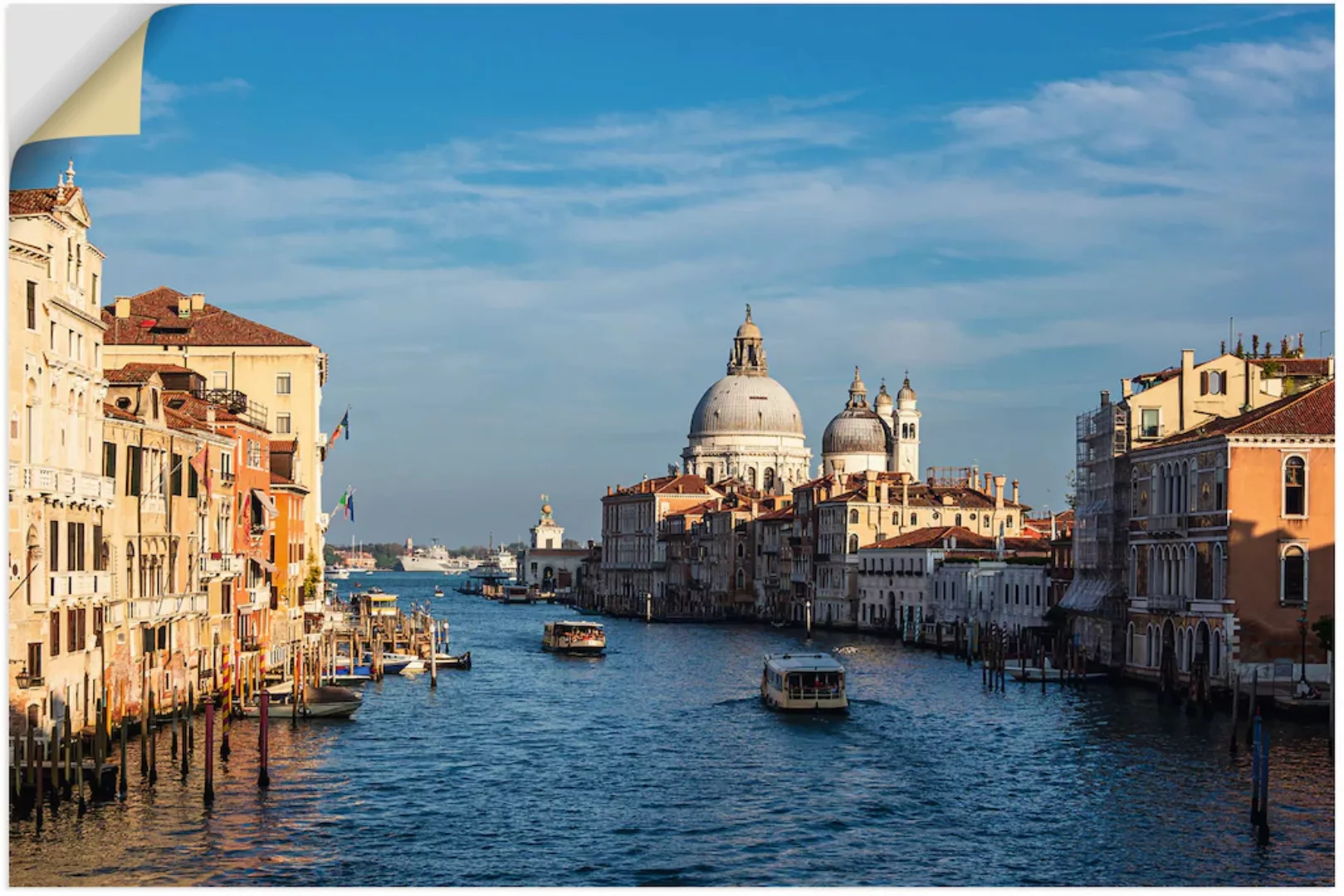 Artland Wandbild "Kirche Santa Maria della Salute Venedig", Venedig, (1 St. günstig online kaufen