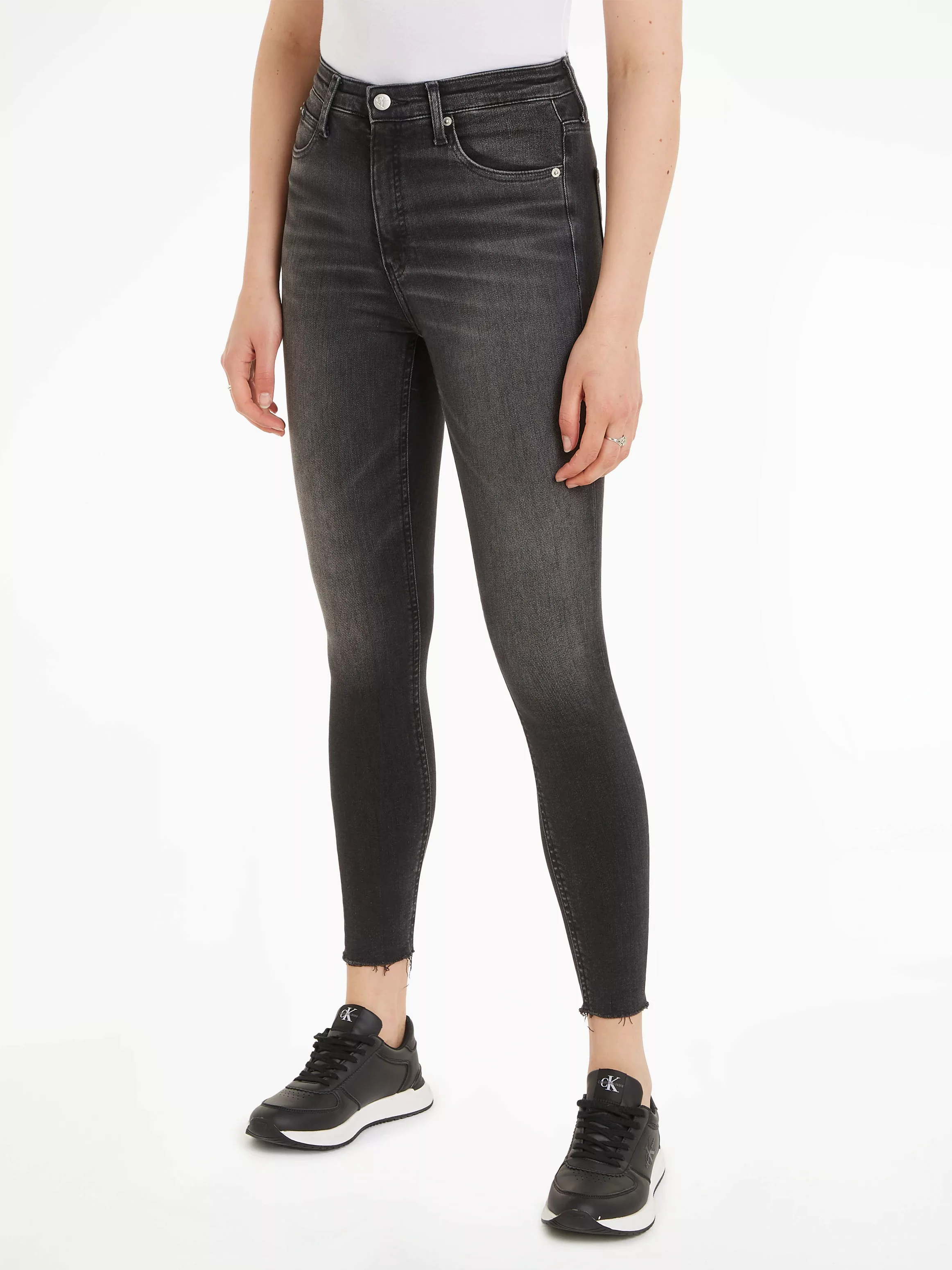 Calvin Klein Jeans Ankle-Jeans "HIGH RISE SUPER SKINNY ANKLE" günstig online kaufen