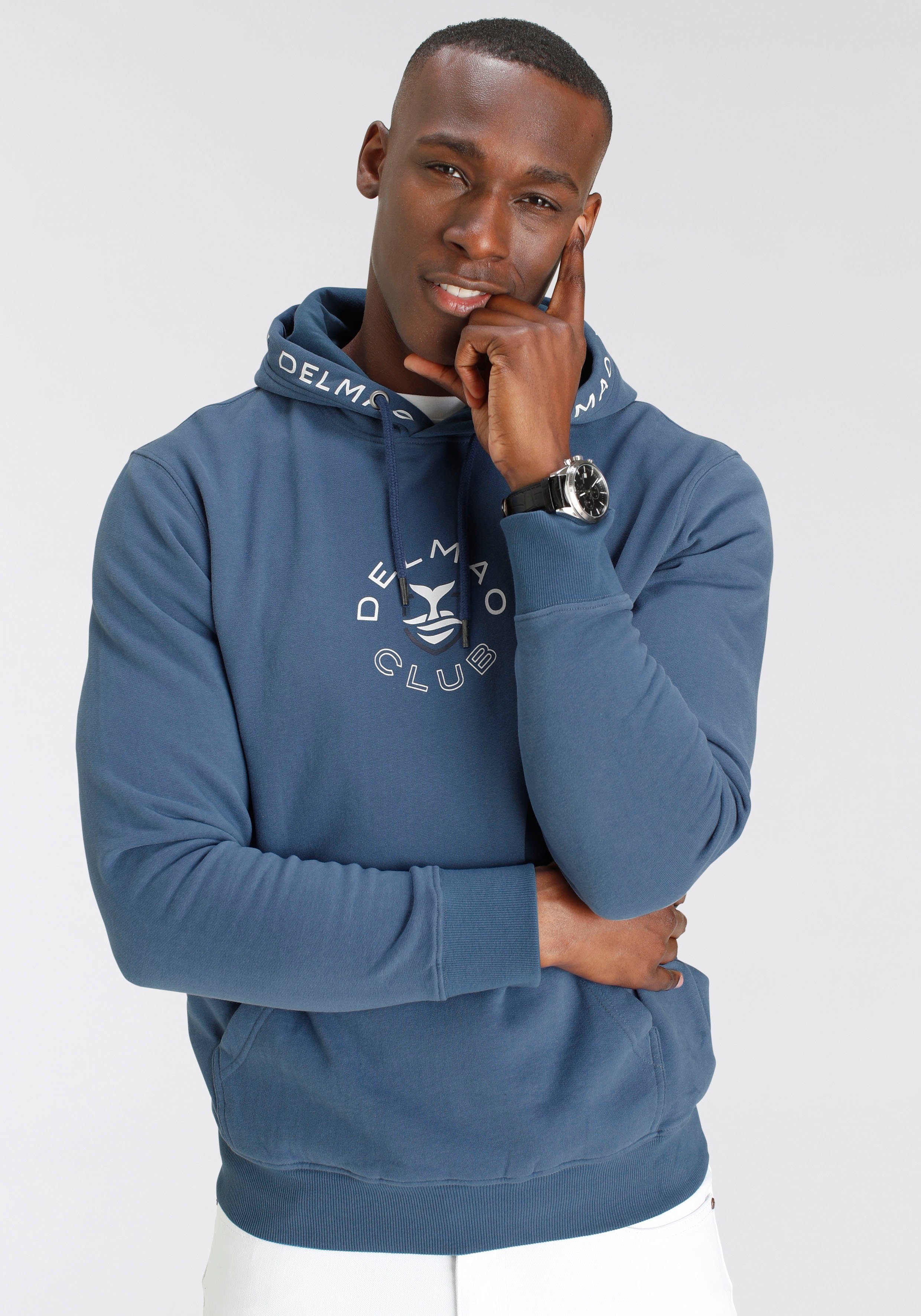 DELMAO Kapuzensweatshirt Langarm, lockere Passform, mit günstig online kaufen