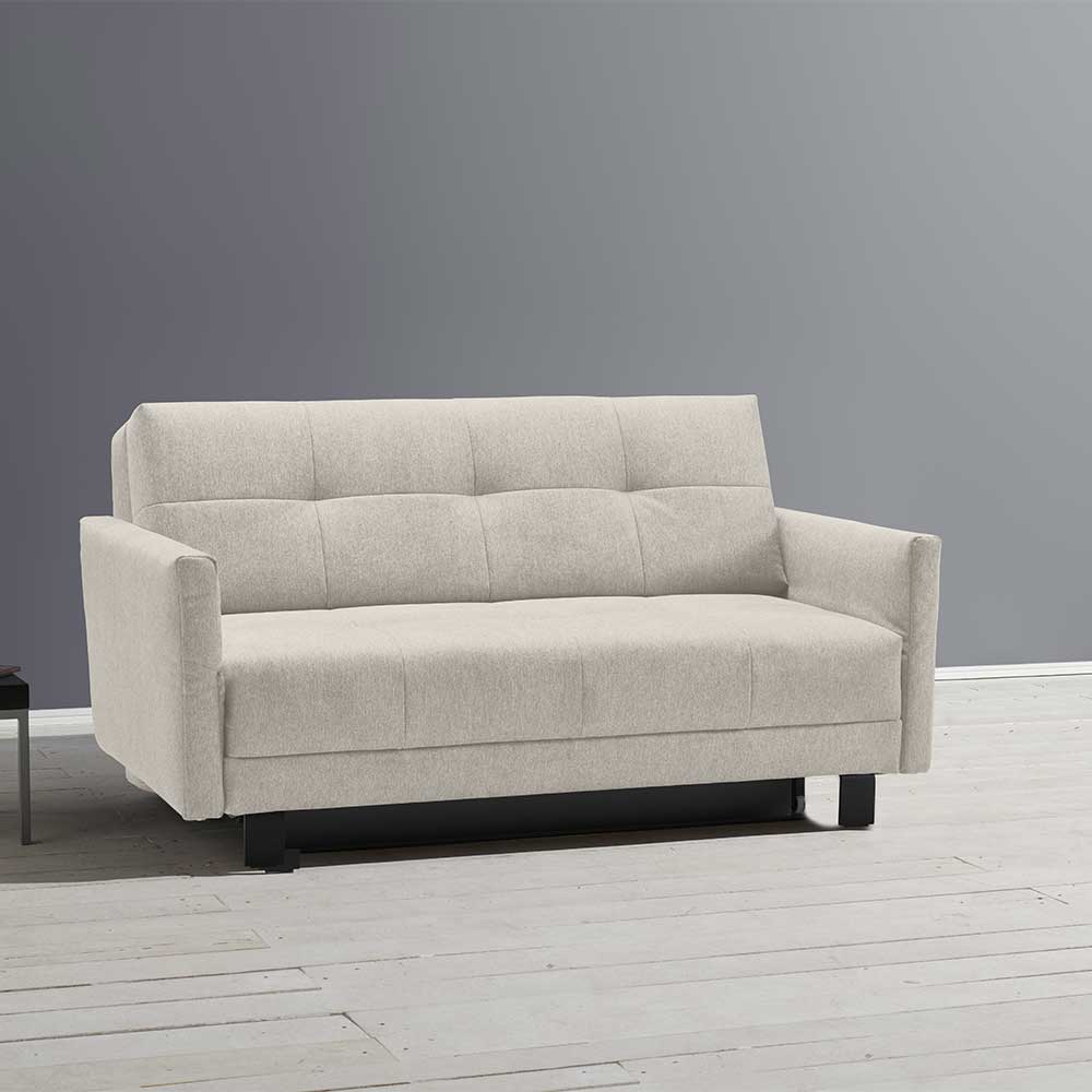 Sofabett in modernem Design abklappbaren Armlehnen günstig online kaufen