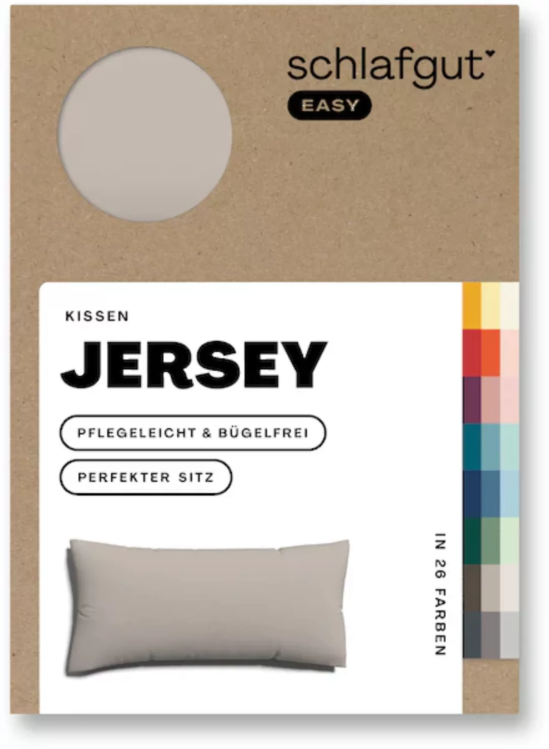 Schlafgut Kissenbezug »EASY Jersey«, (1 St.) günstig online kaufen