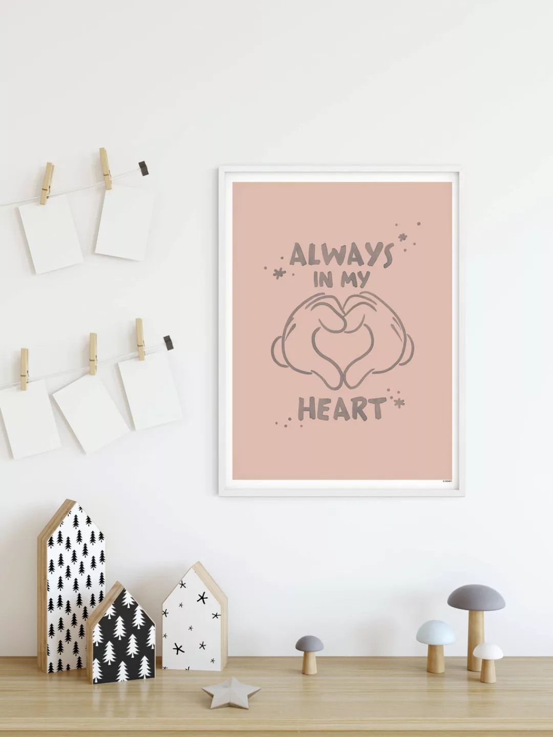 Komar Poster "Mickey Endless Love", (1 St.), Kinderzimmer, Schlafzimmer, Wo günstig online kaufen