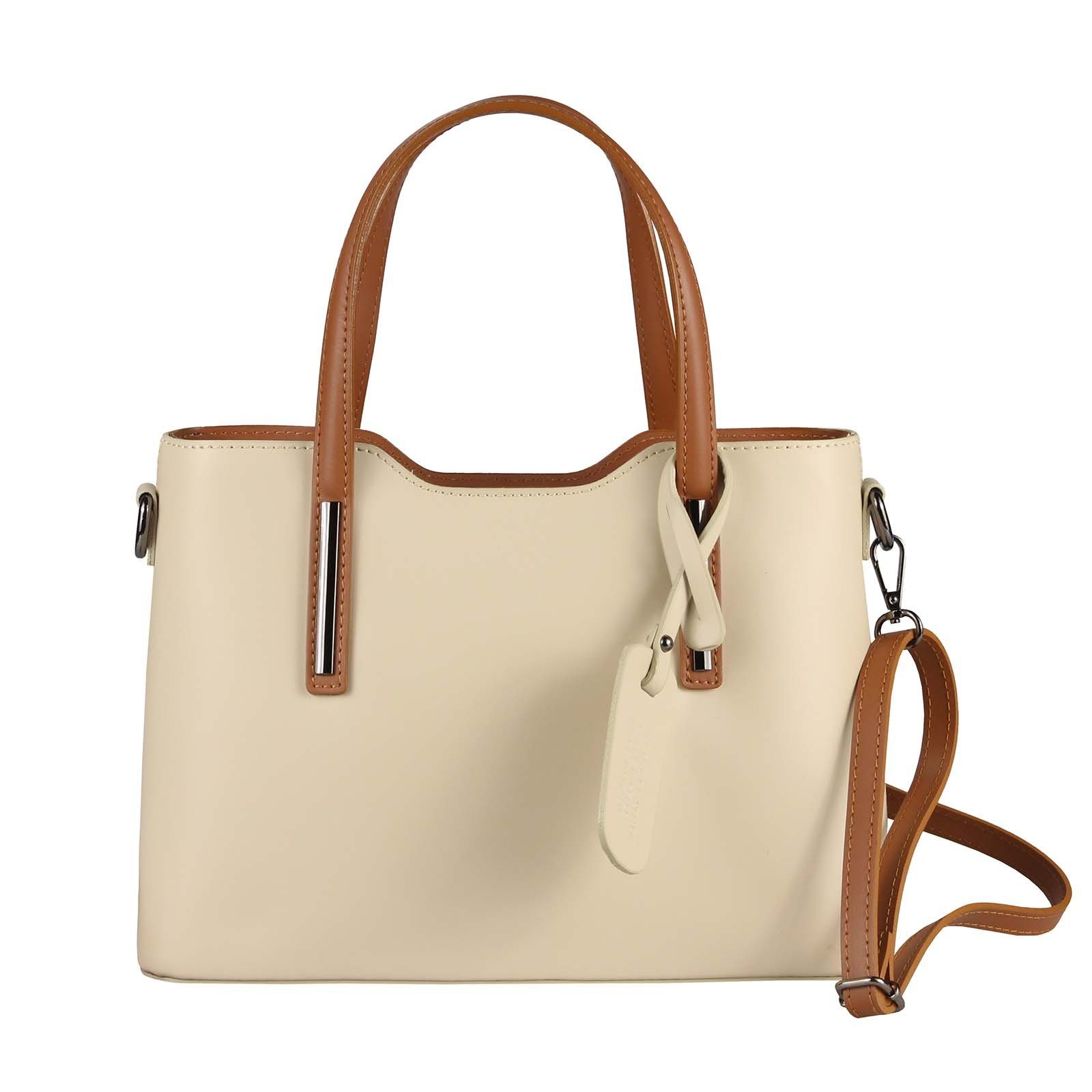 ITALYSHOP24 Schultertasche Made in Italy Damen günstig online kaufen