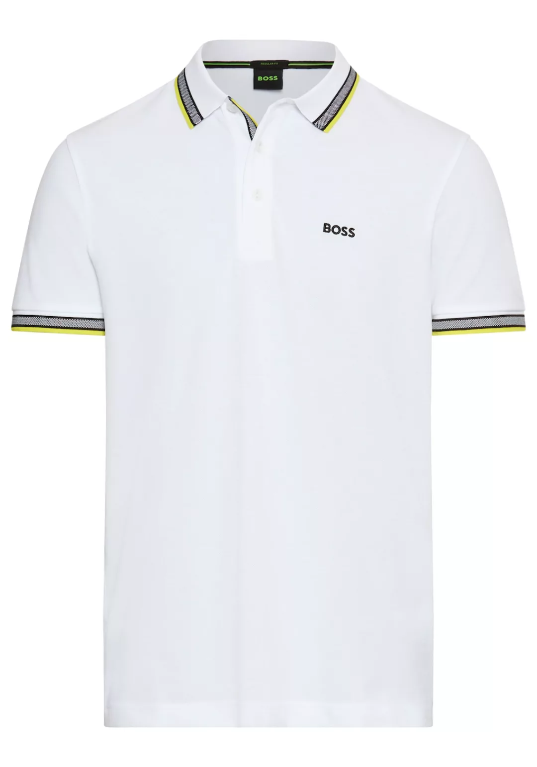BOSS GREEN Poloshirt Paddy mit kontrastfarbenen günstig online kaufen