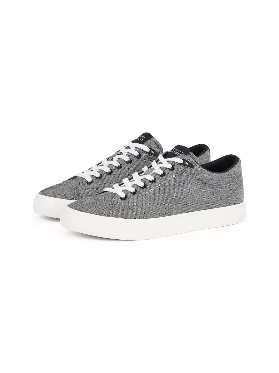 Tommy Hilfiger Plateausneaker "TH HI VULC LOW CORE CHAMBRAY", Freizeitschuh günstig online kaufen