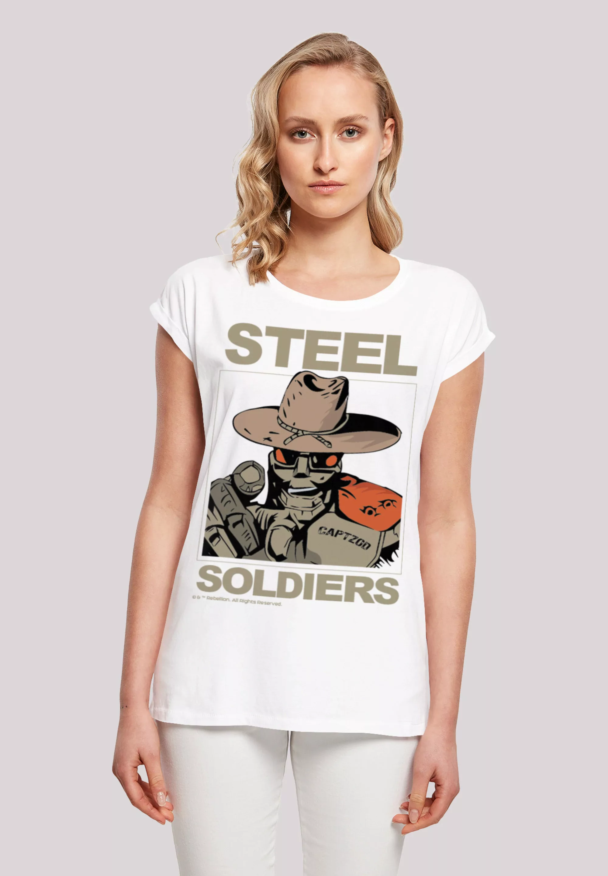 F4NT4STIC T-Shirt "Retro Gaming STEEL SOLDIERS" günstig online kaufen