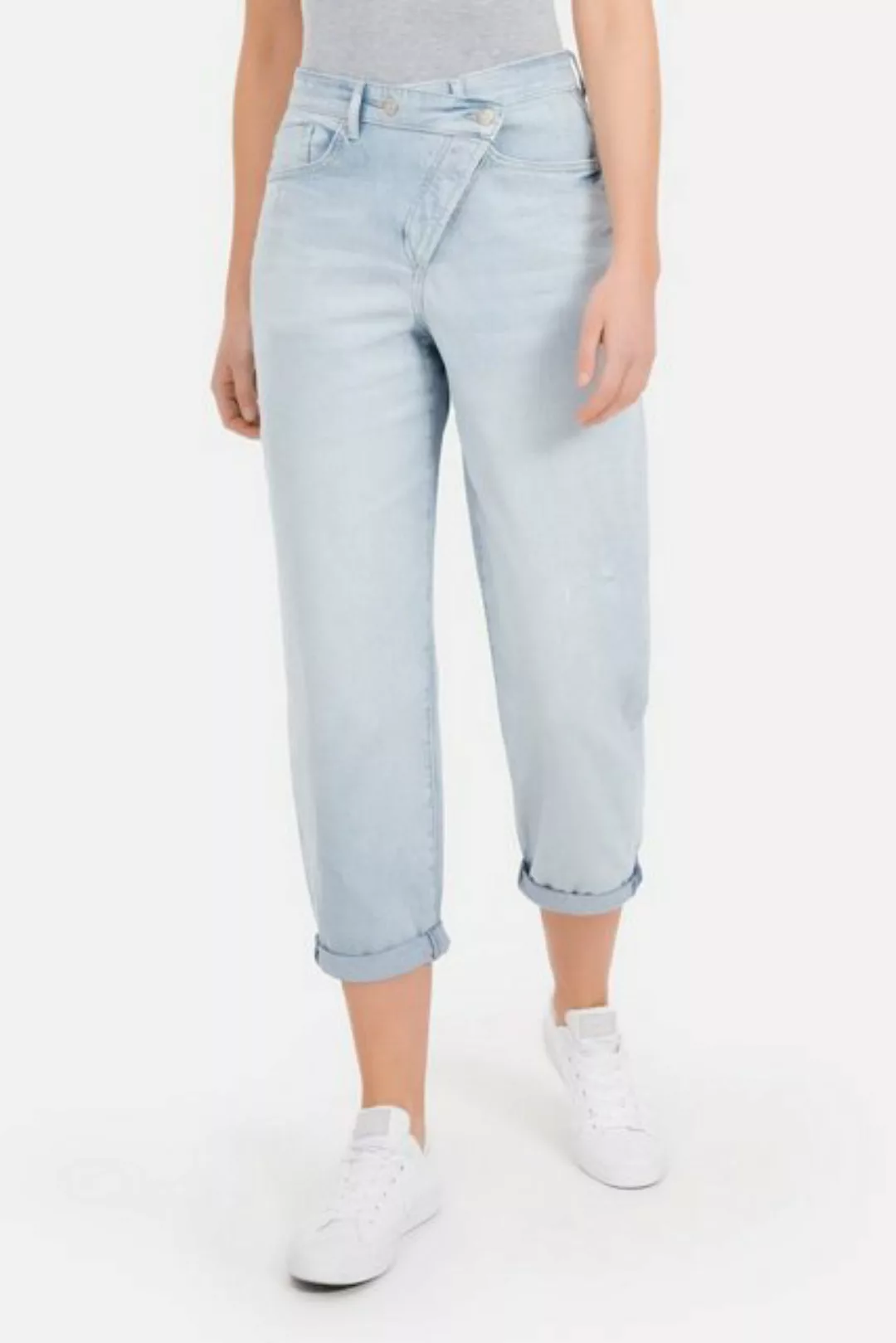 Recover Pants 7/8-Jeans Gianna mit diagonalem Verschluss günstig online kaufen