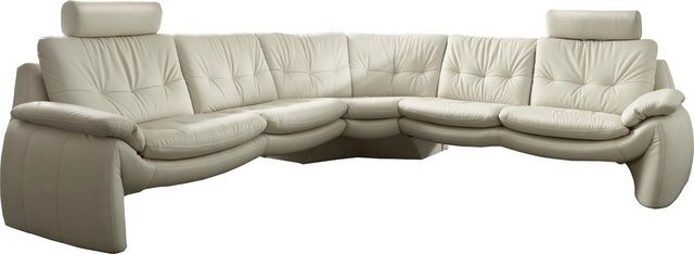 PLACES OF STYLE Ecksofa "Luna L-Form", in einzigartiger Optik günstig online kaufen