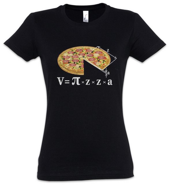 Urban Backwoods Print-Shirt V = Pizza I Damen T-Shirt Lehrer Fun Teacher Pr günstig online kaufen