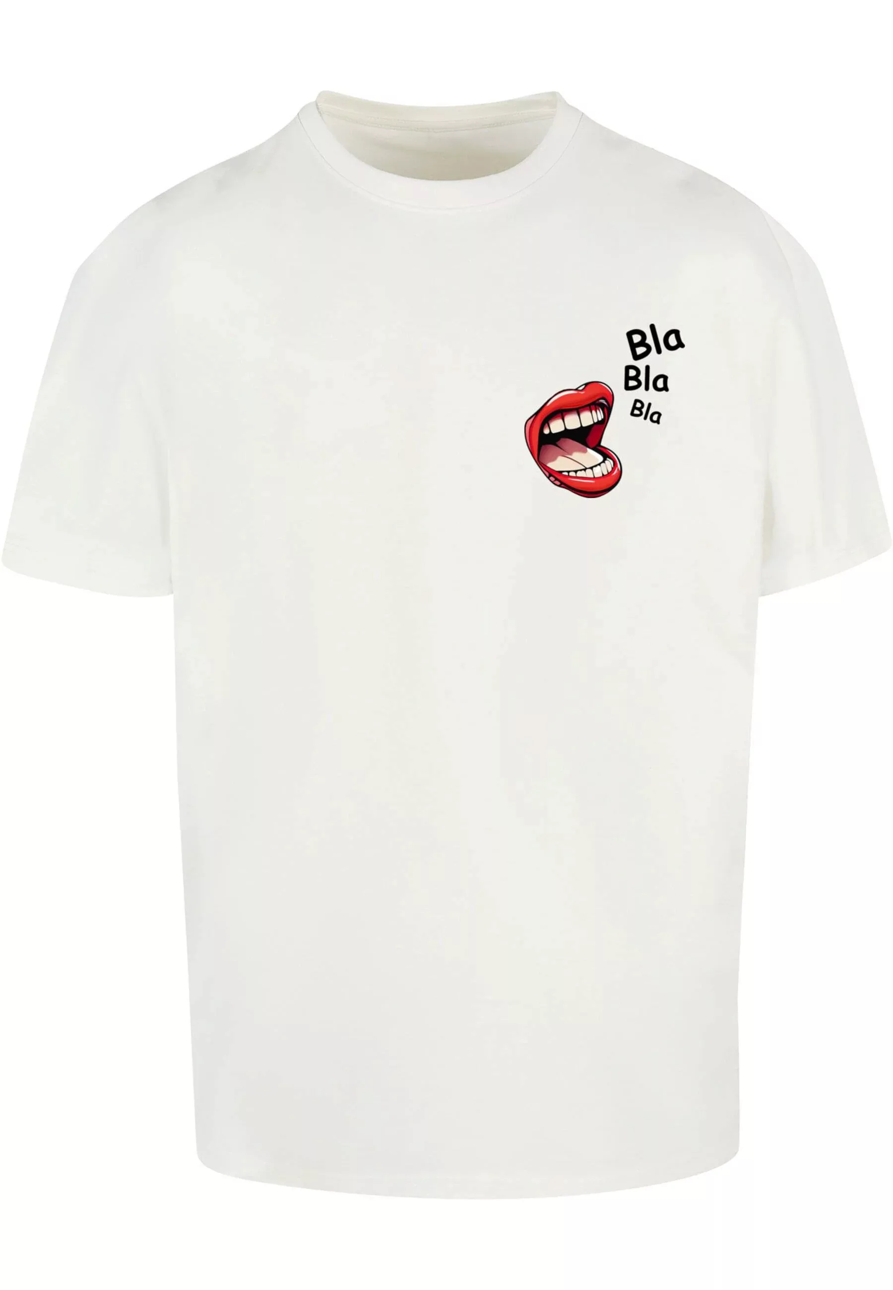 Merchcode T-Shirt "Merchcode Herren Bla Bla Bla Comic Heavy Oversized Tee", günstig online kaufen