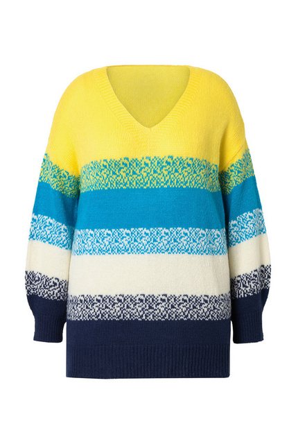 Angel of Style Fleecepullover Pullover oversized Colorbocking Seitenschlitz günstig online kaufen