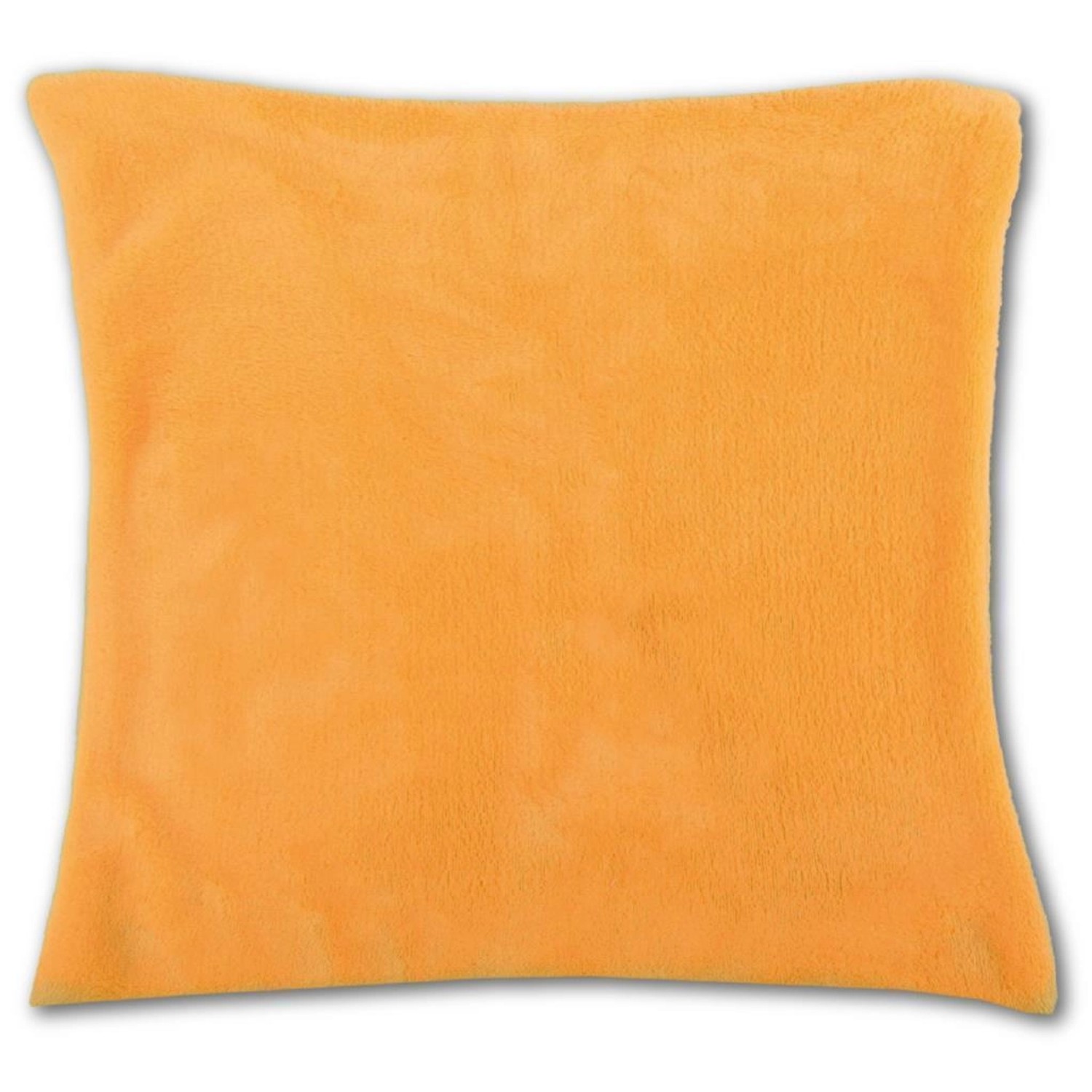 Bestlivings Kissenhülle Kuschel 40 x 40 cm Hellorange mit Füllung günstig online kaufen