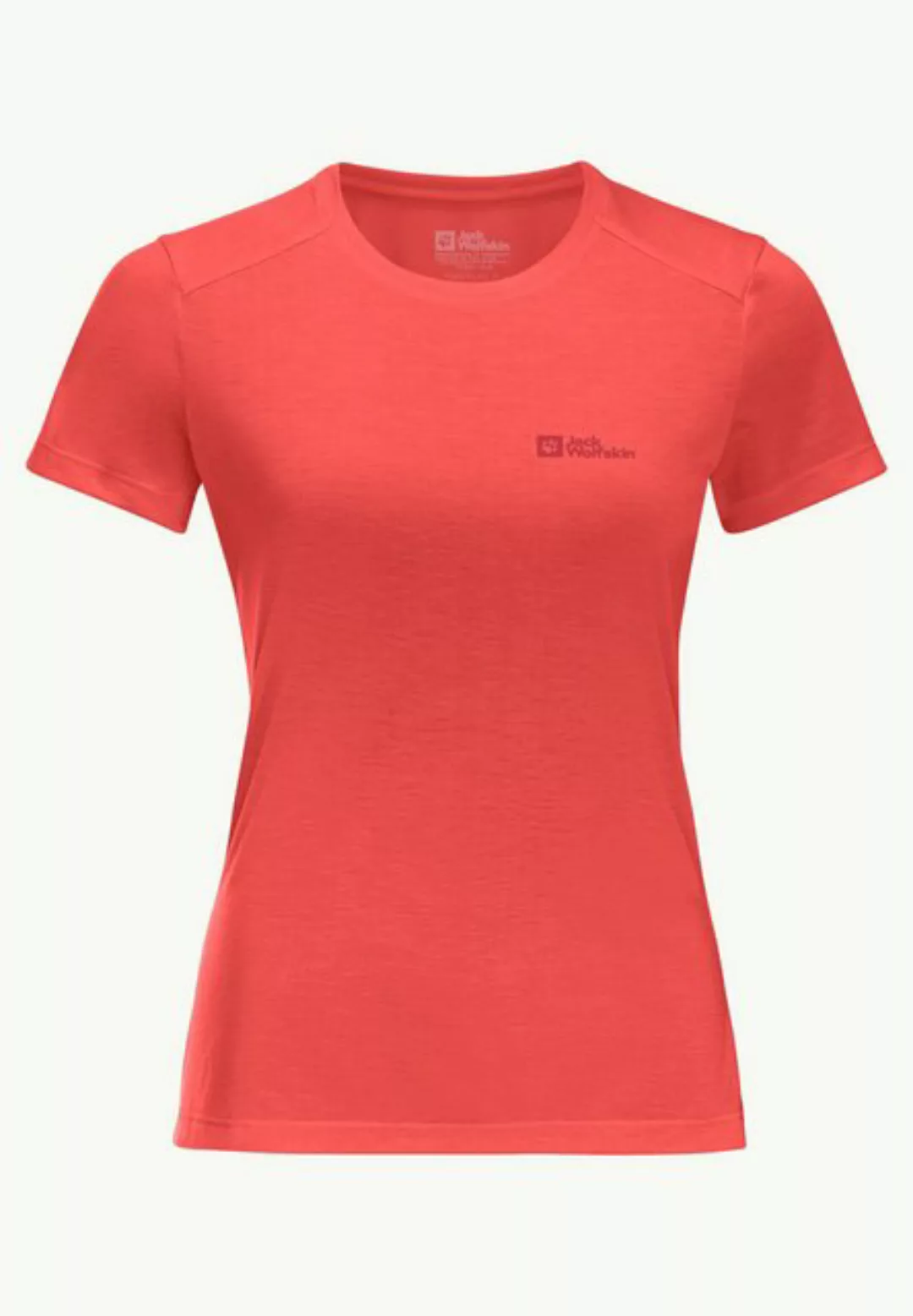 Jack Wolfskin T-Shirt VONNAN S/S T W VIBRANT RED günstig online kaufen