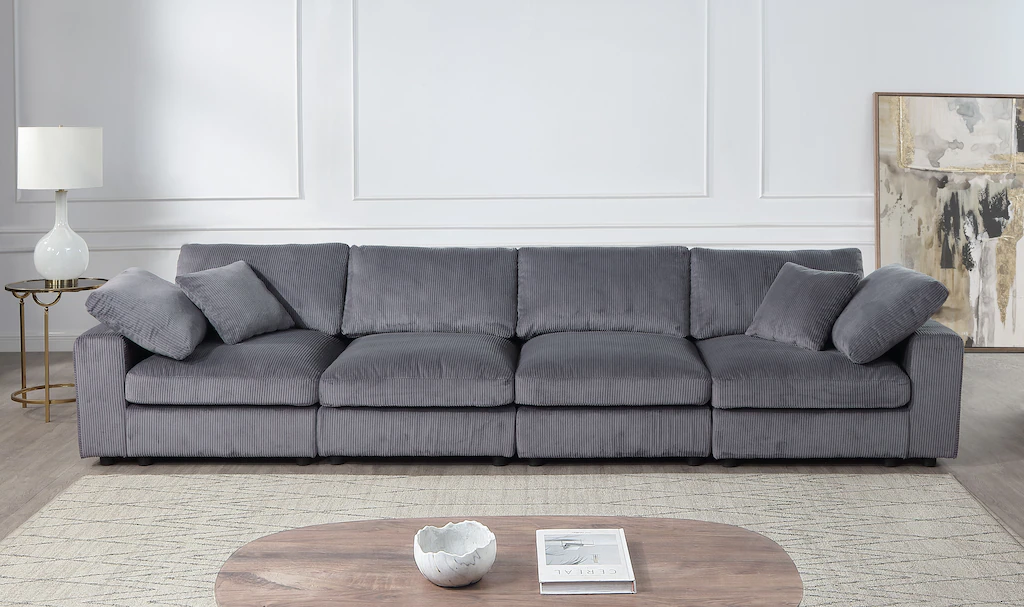 RAUM.ID 4-Sitzer "Bennid, XXL-Modulsofa mit vielen individuellen Stellmögli günstig online kaufen
