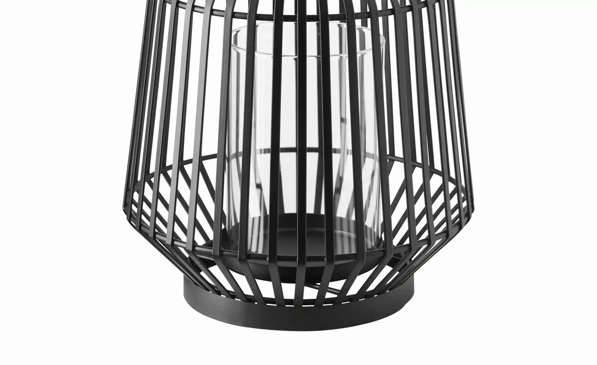HOME STORY Laterne   ¦ schwarz ¦ Eisen,Glas ¦ Maße (cm): B: 20 H: 25 Access günstig online kaufen
