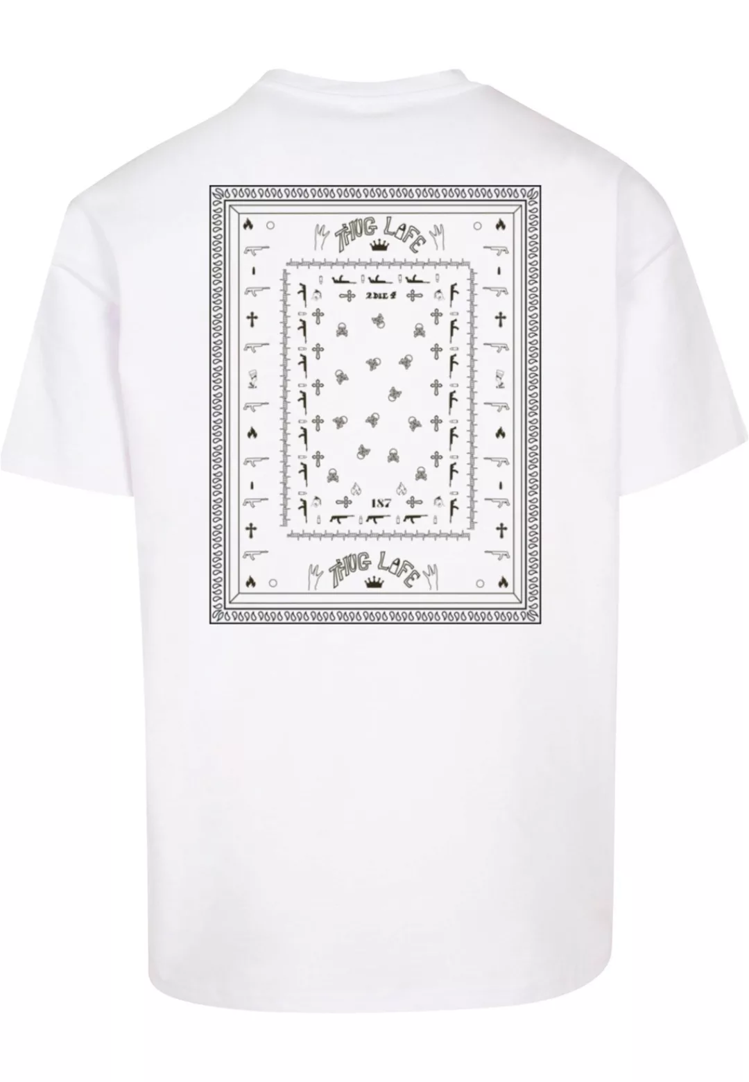 Thug Life T-Shirt "Thug Life Herren TLTS207M Bandana T-Shirt" günstig online kaufen