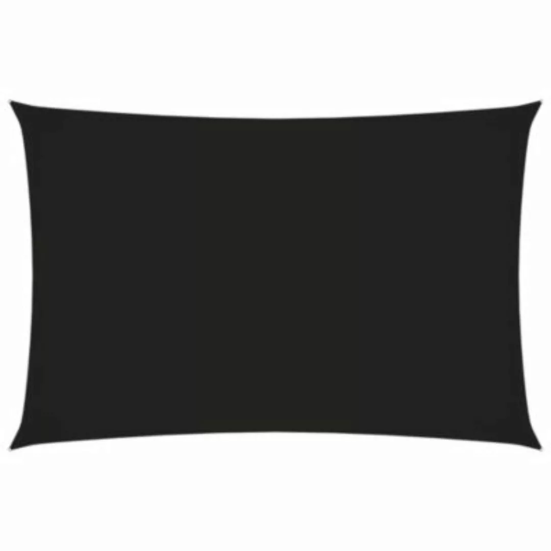 Sonnensegel Oxford-gewebe Rechteckig 2x4 M Schwarz günstig online kaufen