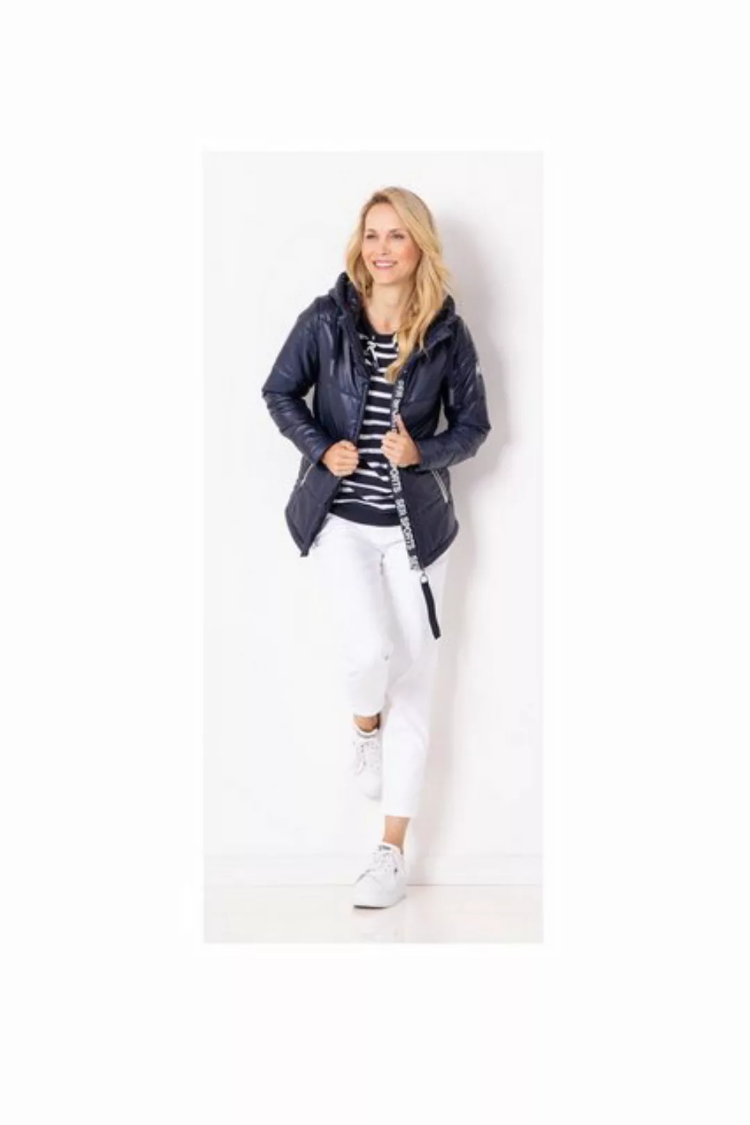 SER Steppjacke Jacke, Nylon Stepp, Kapuze W9230300 auch in großen Größen günstig online kaufen