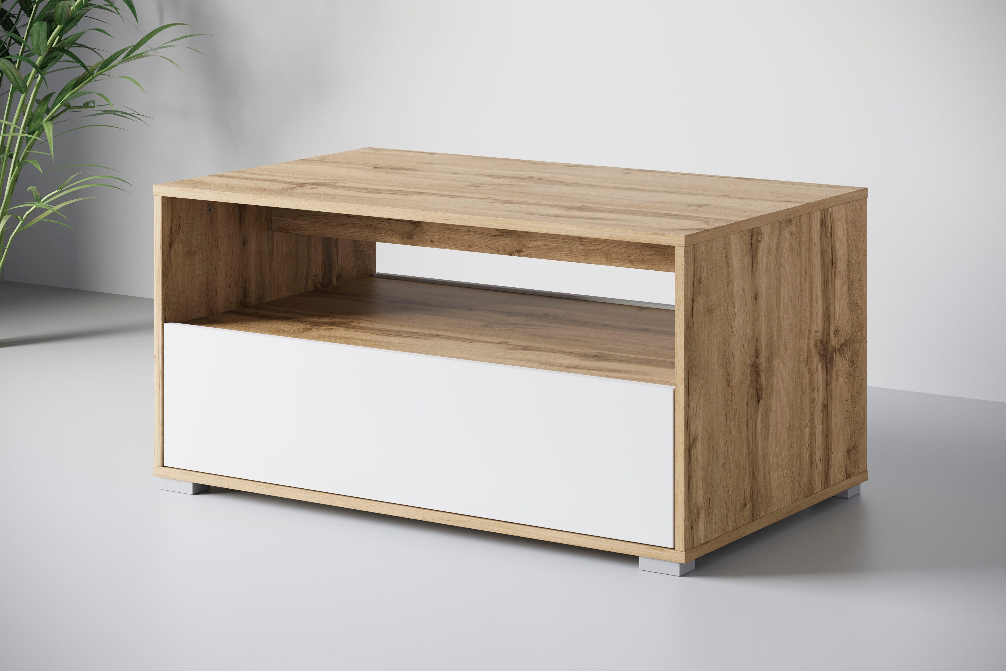 INOSIGN Couchtisch "Kenia", (1 St.), Rechteckiger Kaffeetisch, 90x55 cm, mi günstig online kaufen