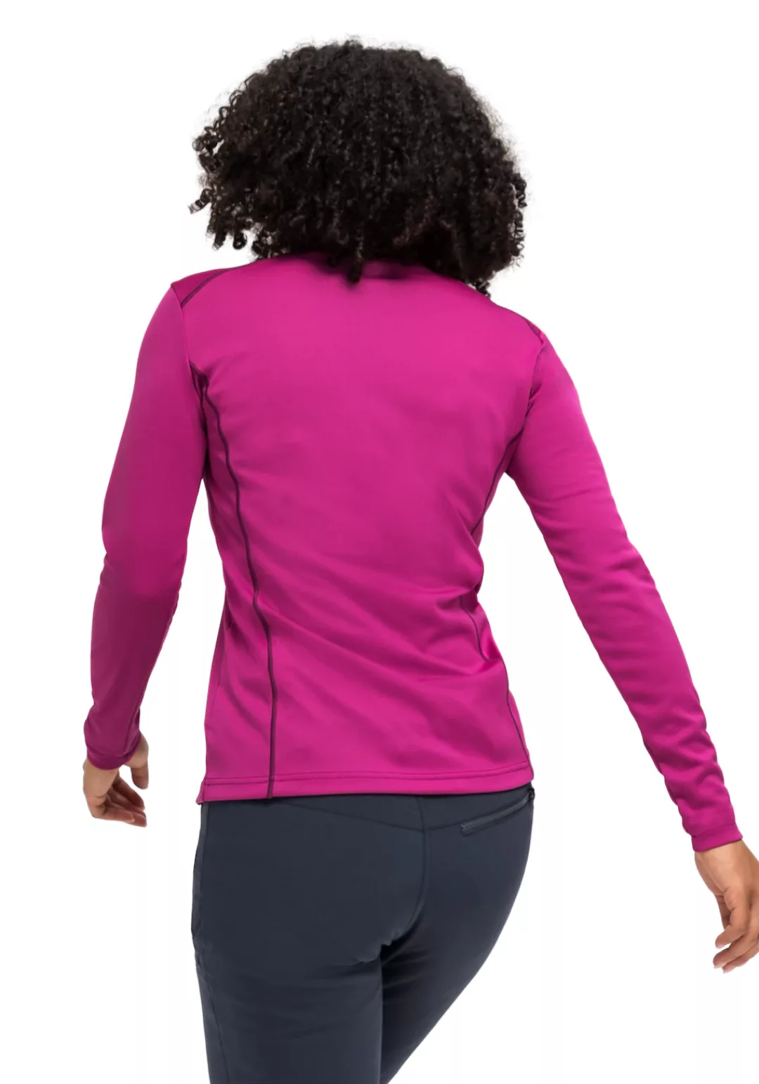 Maier Sports Fleecepullover "Jenna Rec", Damen Midlayer, elastisches und pf günstig online kaufen