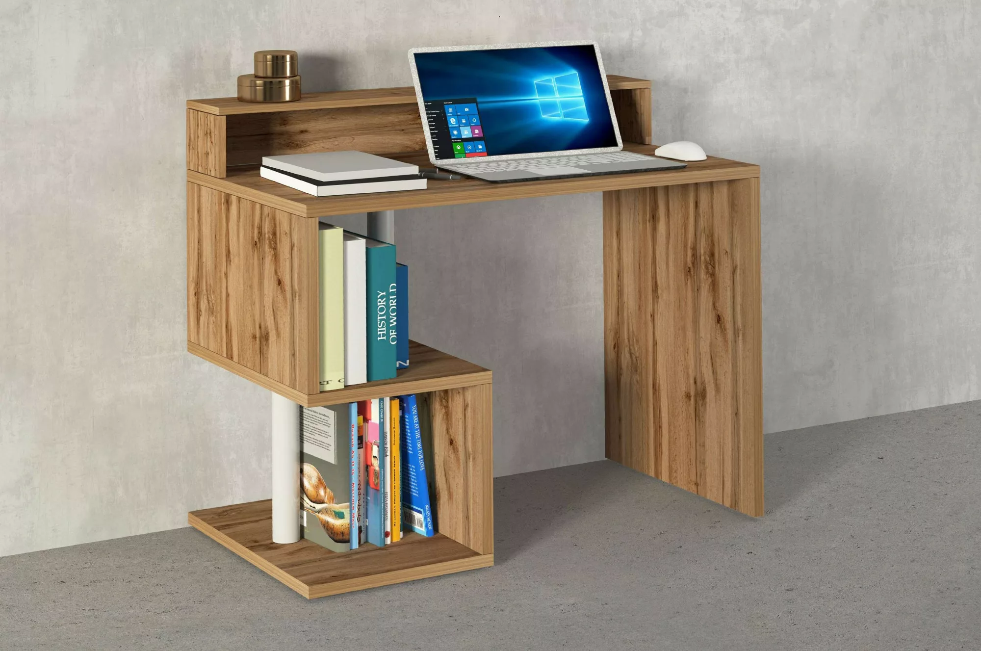 INOSIGN Schreibtisch »ESSE«, (1 St.), mit Aufsatz günstig online kaufen