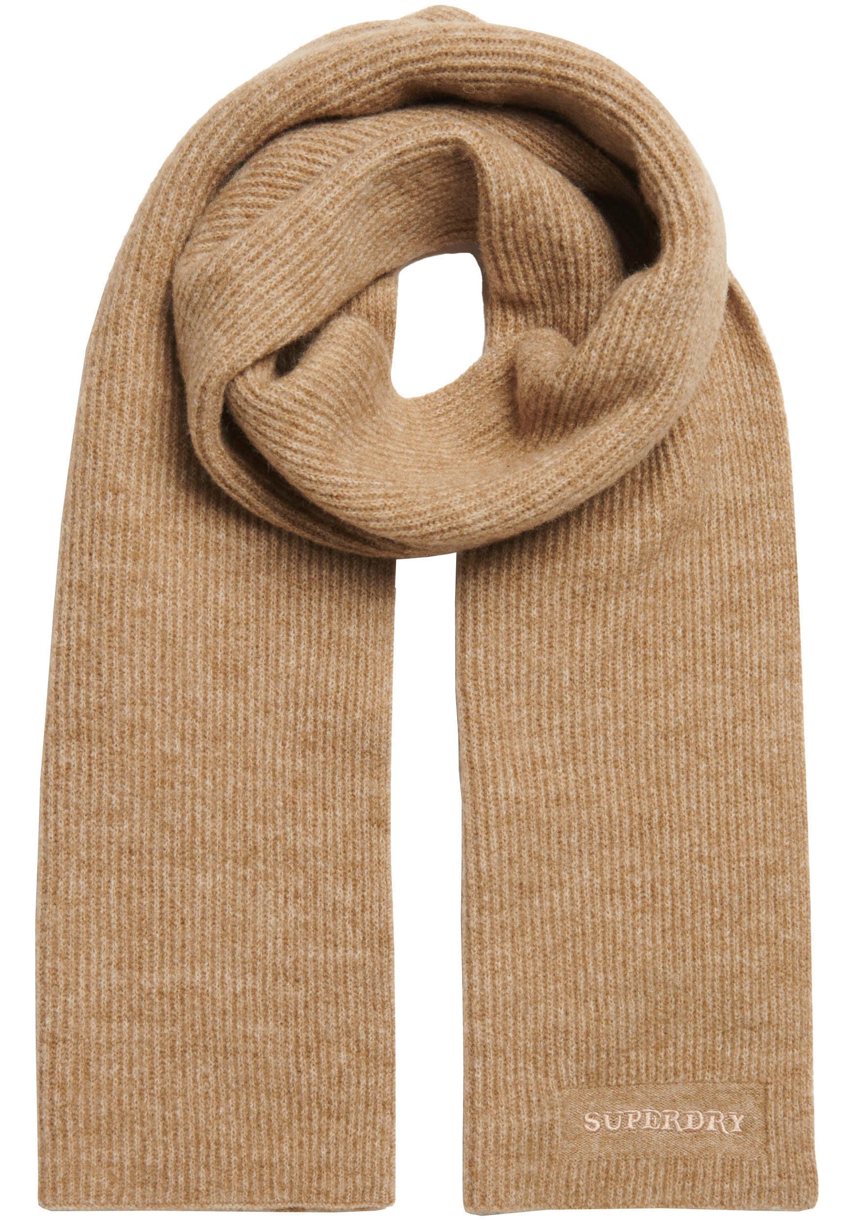 Superdry Strickschal "SOFT RIB KNIT SCARF" günstig online kaufen