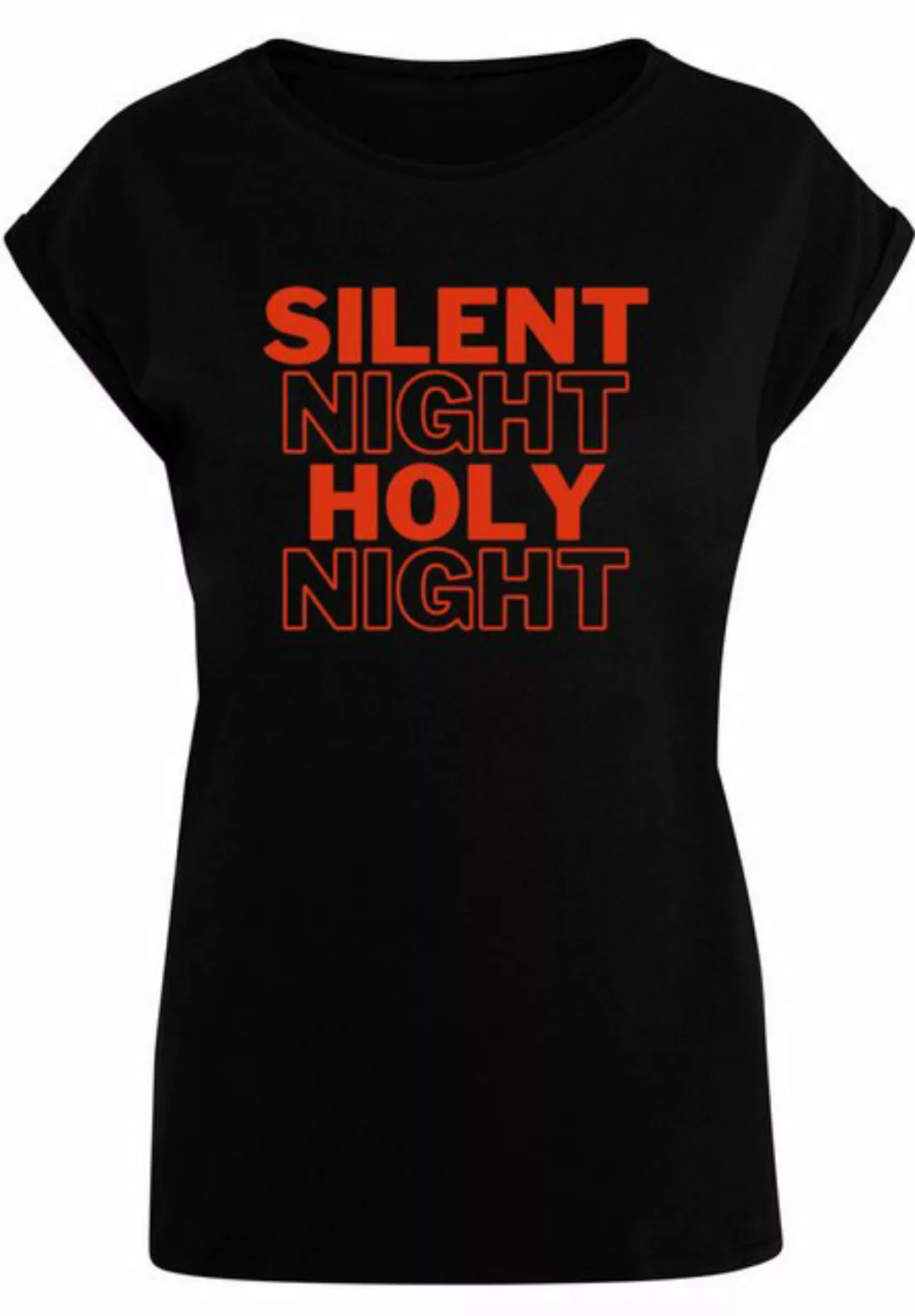 F4NT4STIC T-Shirt "Silent Night Holy Night Weihnachten", Print günstig online kaufen