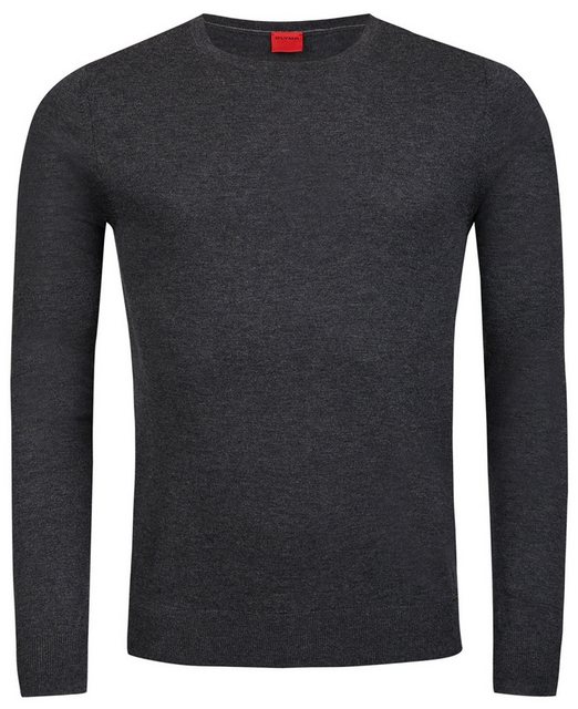 Olymp Pullover Lvl 5 Dunkelgrau - Größe XXL günstig online kaufen